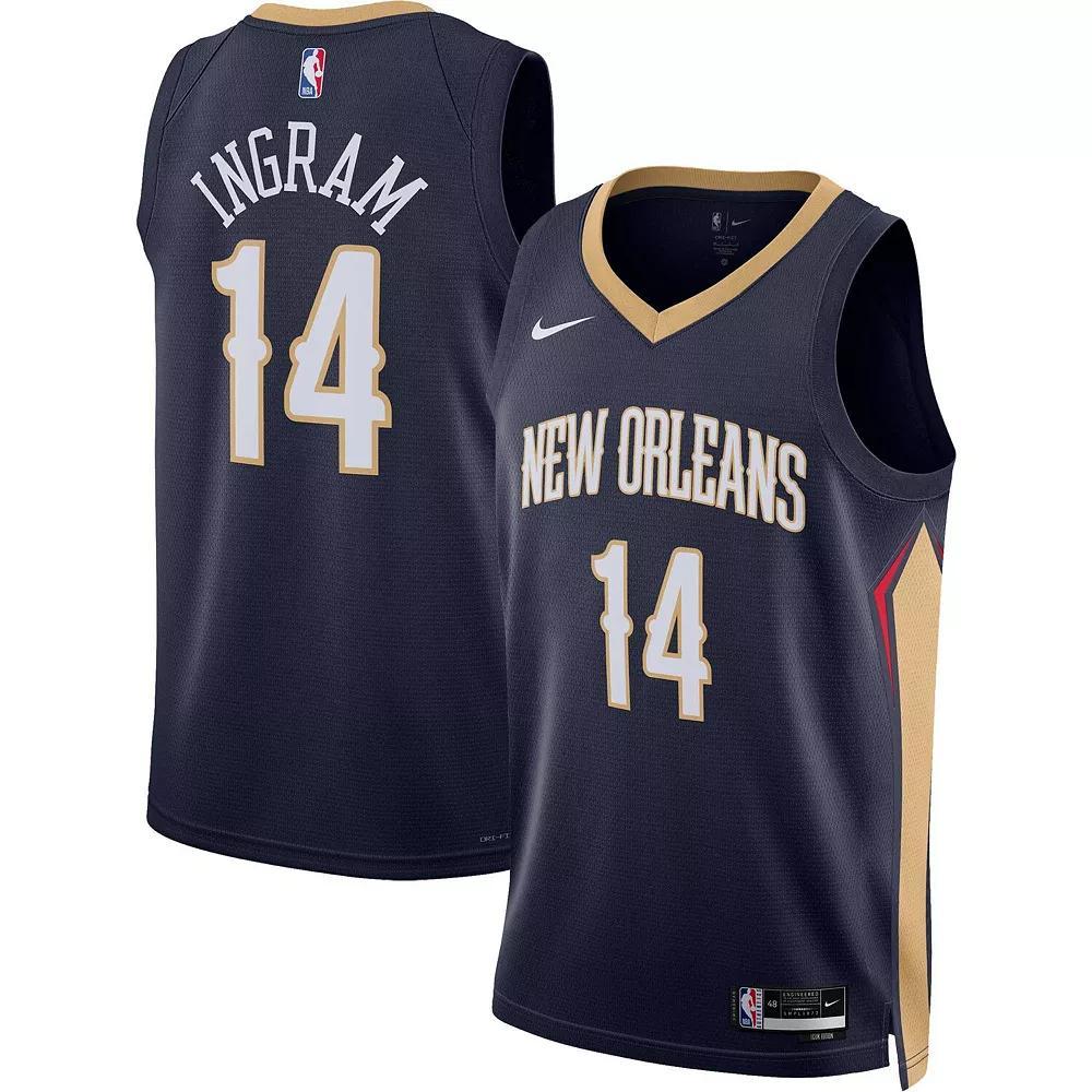 New Orleans Pelicans Icon Edition 2022/23 Men's Nike Dri-FIT NBA Swingman Jersey Product Image