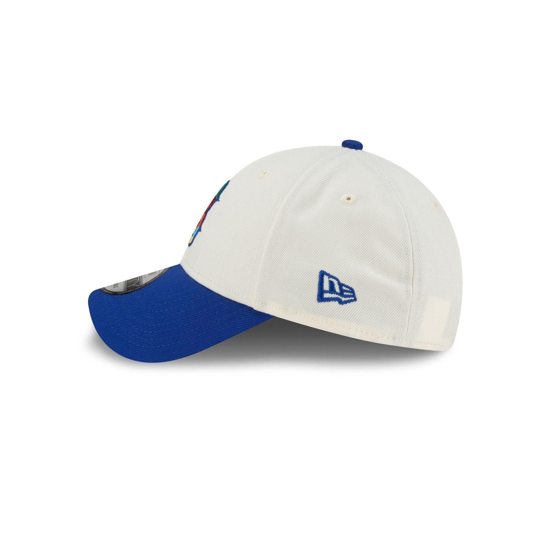 New Era Cap Two-Tone Ballmarker Blue 9FORTY Adjustable Hat Male Product Image