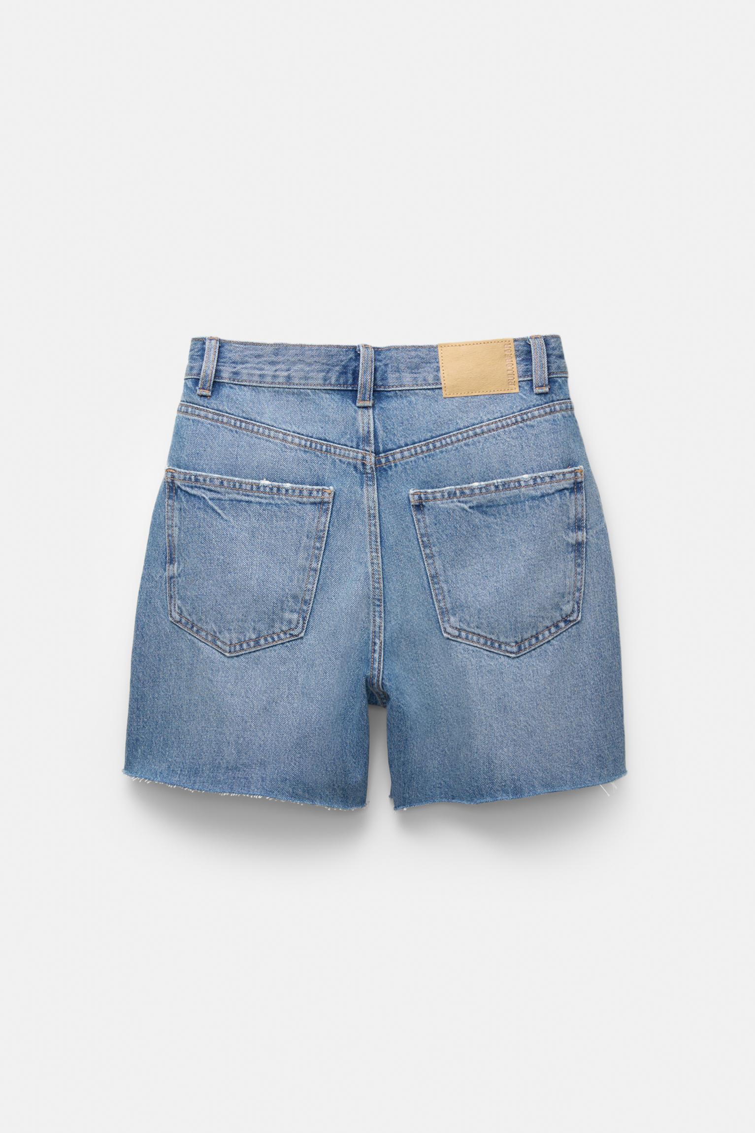 Denim Bermuda shorts Product Image