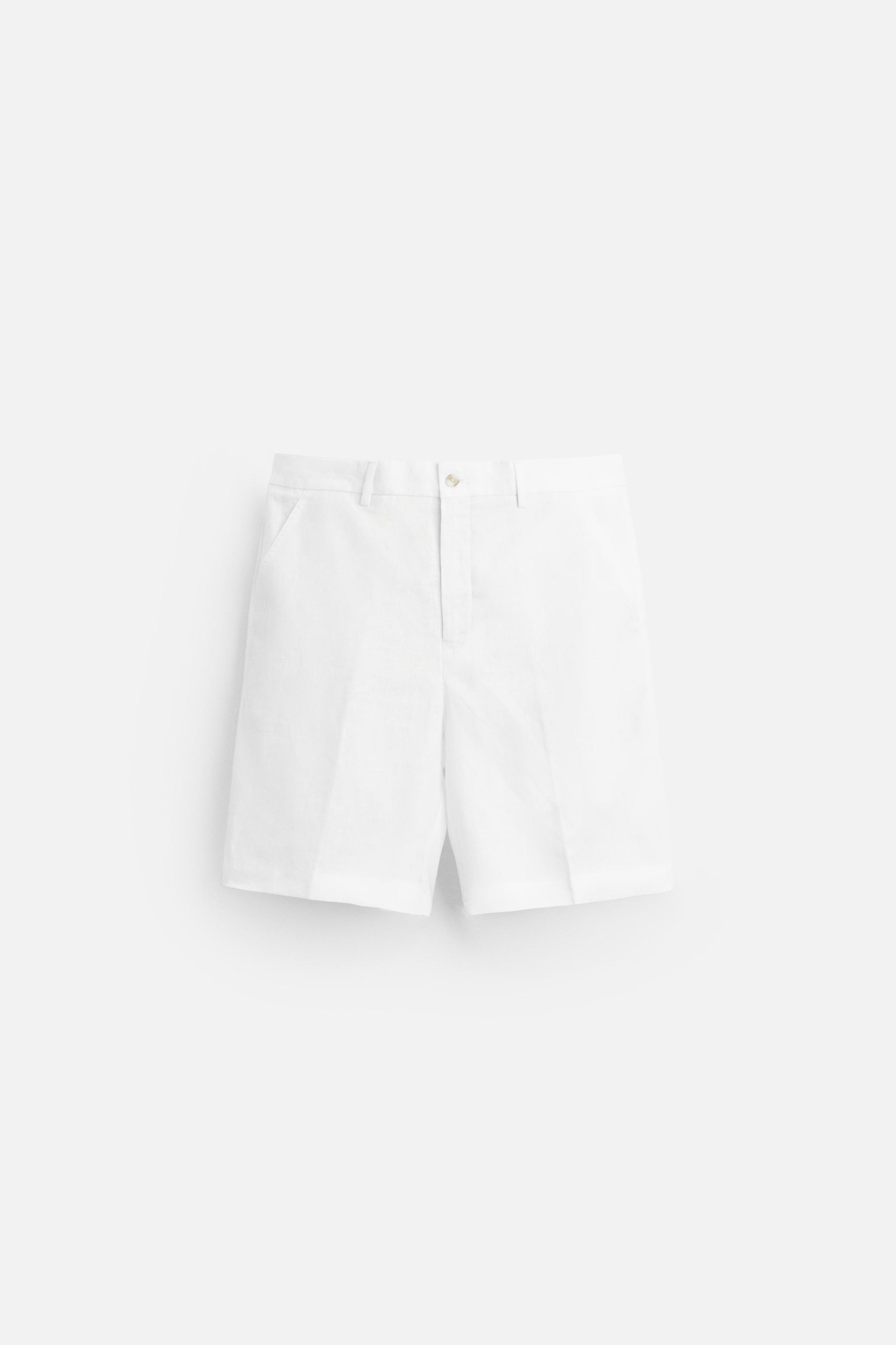 100% LINEN SHORTS Product Image