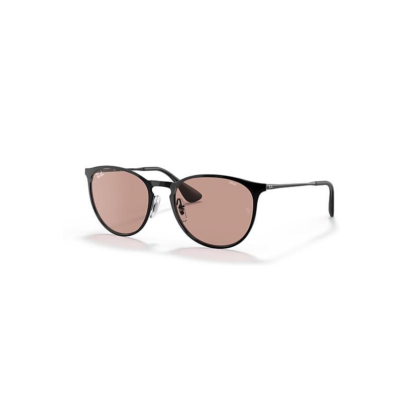 Ray-Ban Erika Metal Evolve Sunglasses Frame Brown Lenses Product Image