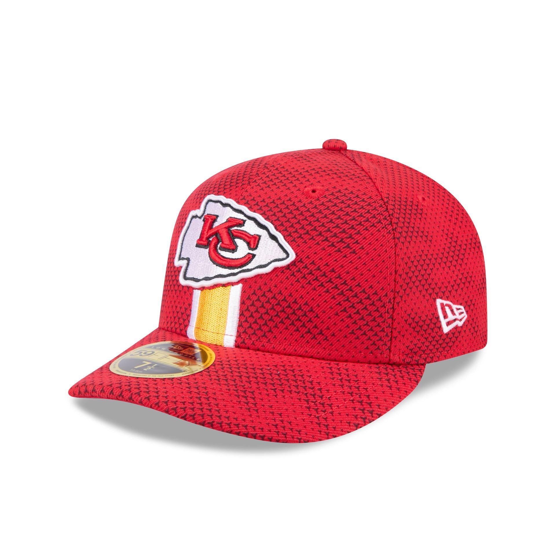 Kansas City Chiefs 2024 Sideline Low Profile 59FIFTY Fitted Hat Male Product Image