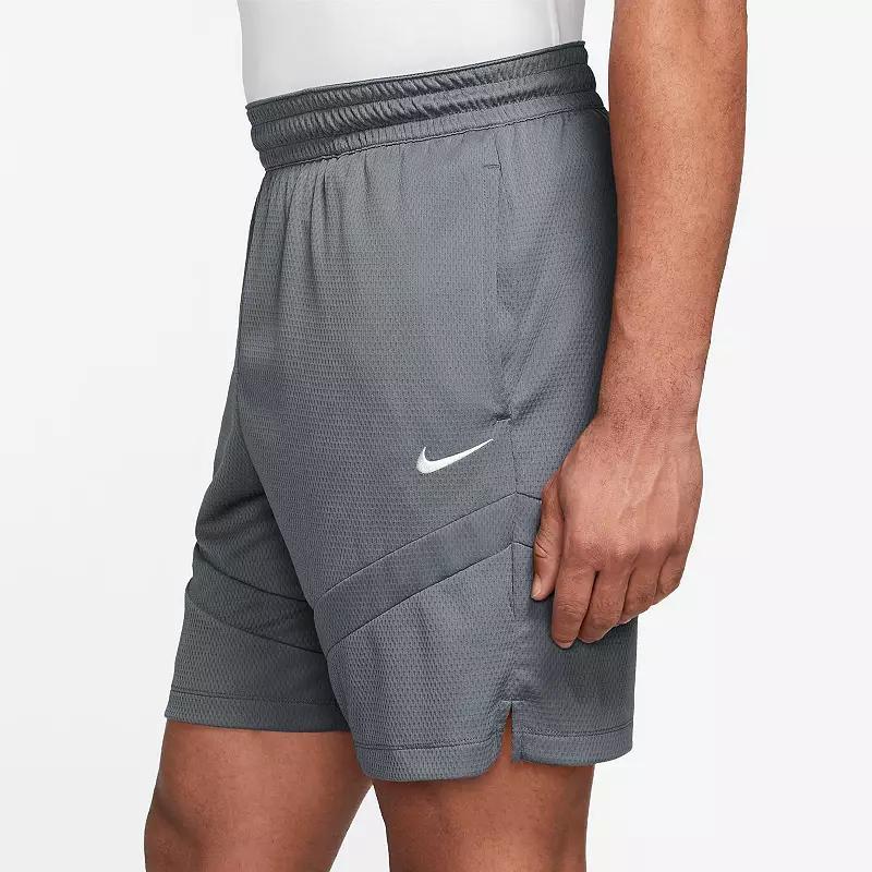 Men's Nike Dri-FIT Icon 8-in. Basketball Short, Size: Small, Black Navy Product Image