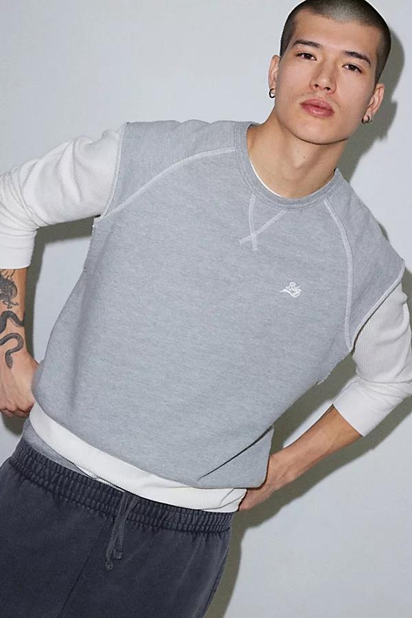 BDG Olly Cutoff Sleeveless Raglan Sweatshirt Mens at Urban Outfitters Product Image