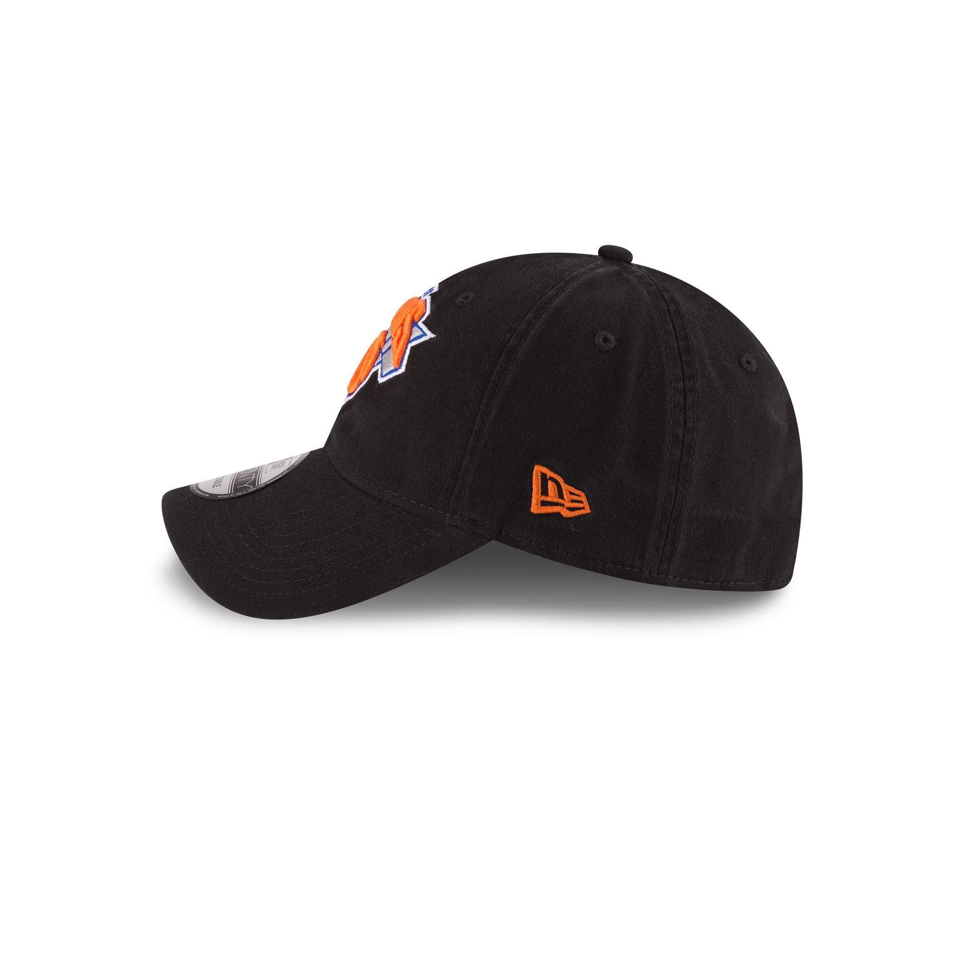 New York Knicks Core Classic Black 9TWENTY Adjustable Hat Male Product Image