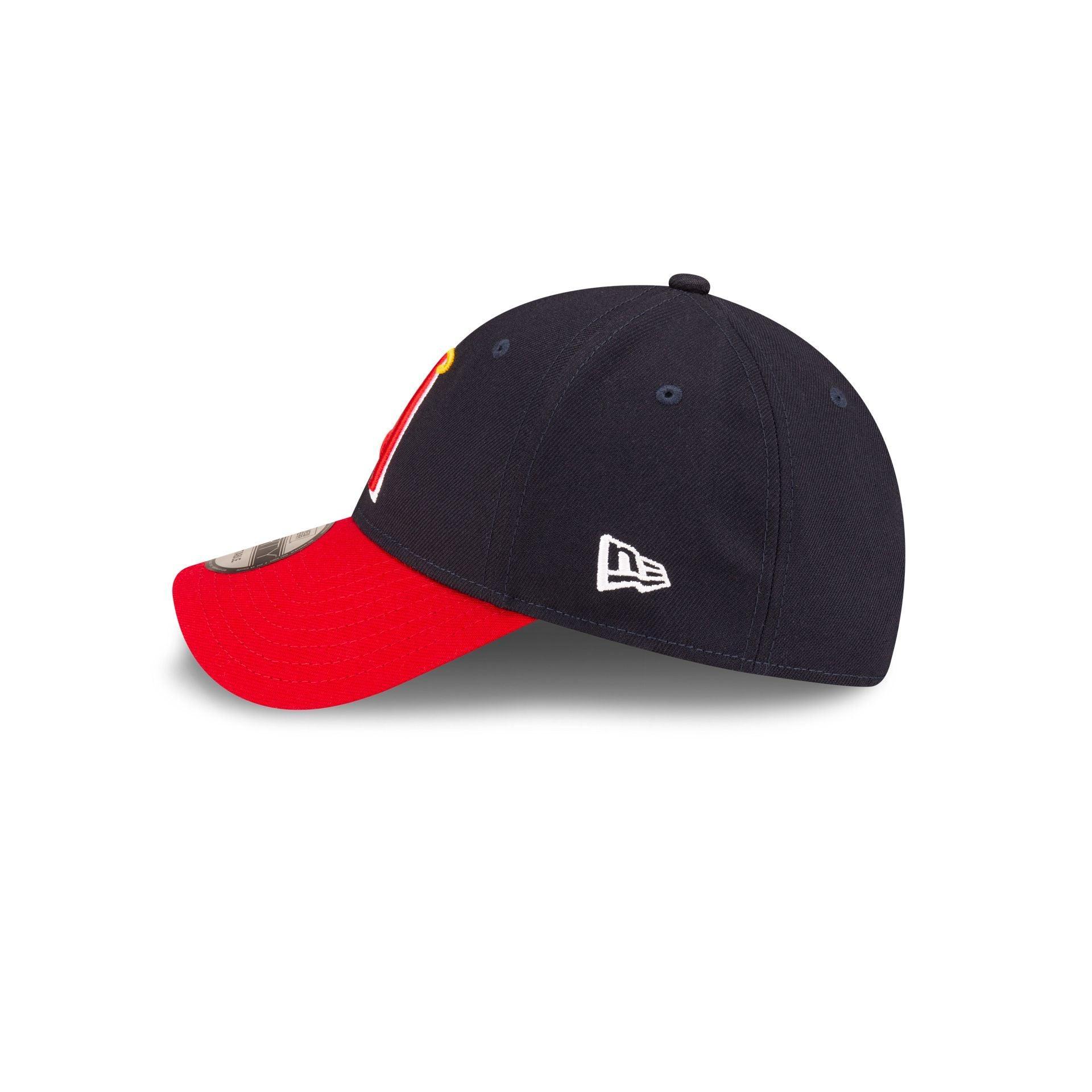 Men's New Era Black Cincinnati Reds City Connect Alternate 9TWENTY Adjustable Hat, Red Black Product Image