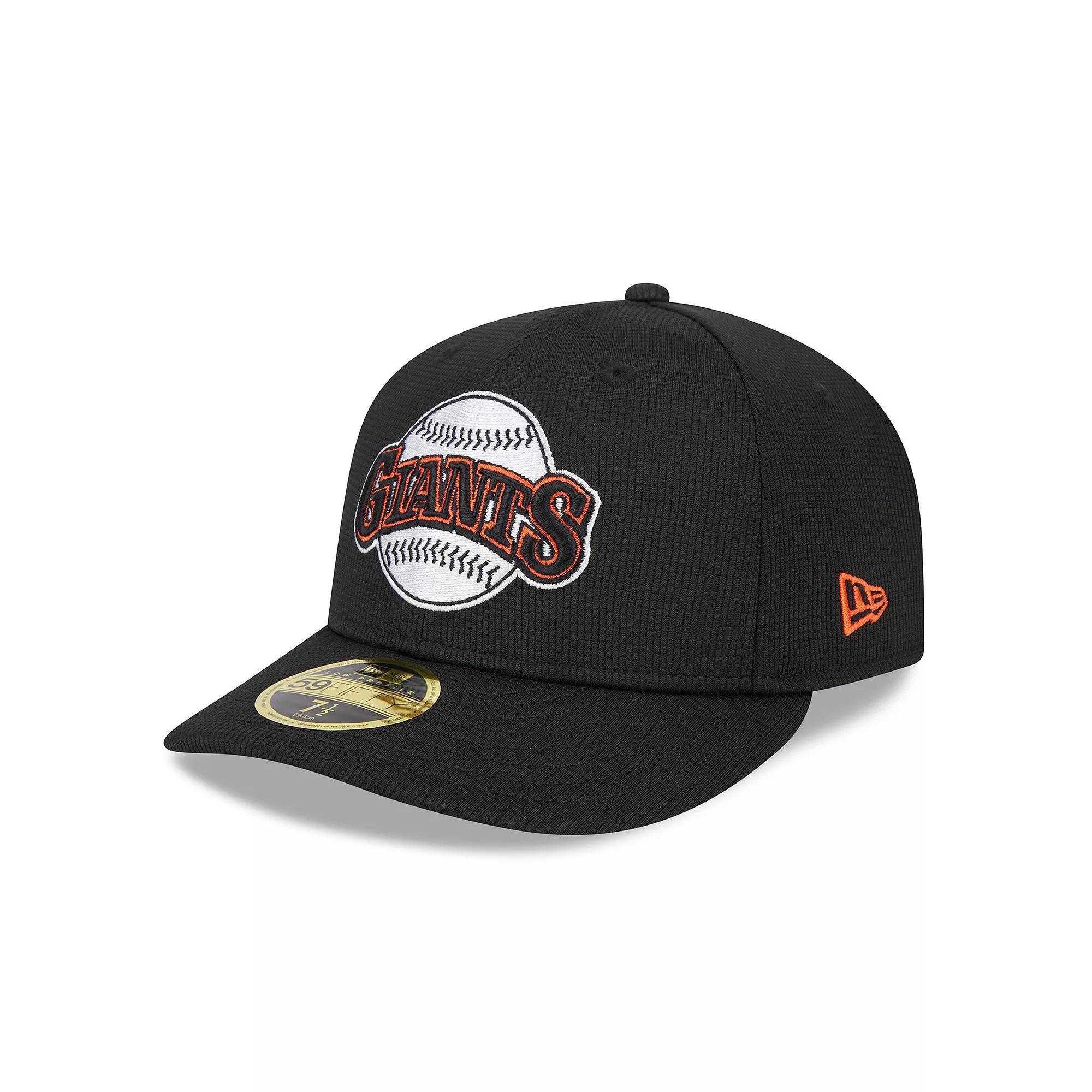 Men's New Era  Black San Francisco Giants 2024 Batting Practice Low Profile 59FIFTY Fitted Hat, Size: 7 1/2 Product Image