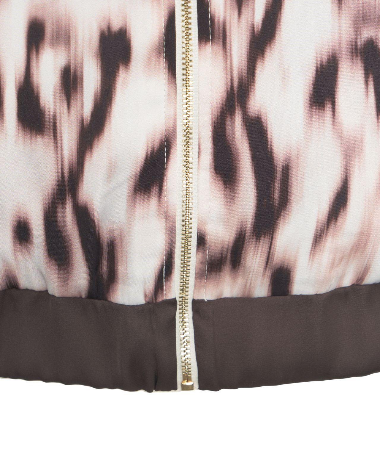 Bomber jacket with animal print Product Image
