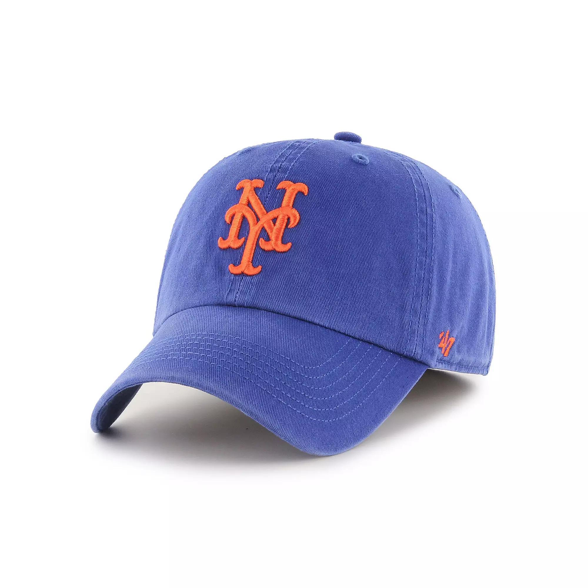 Men's '47 Royal New York Mets Franchise Logo Fitted Hat,  Product Image