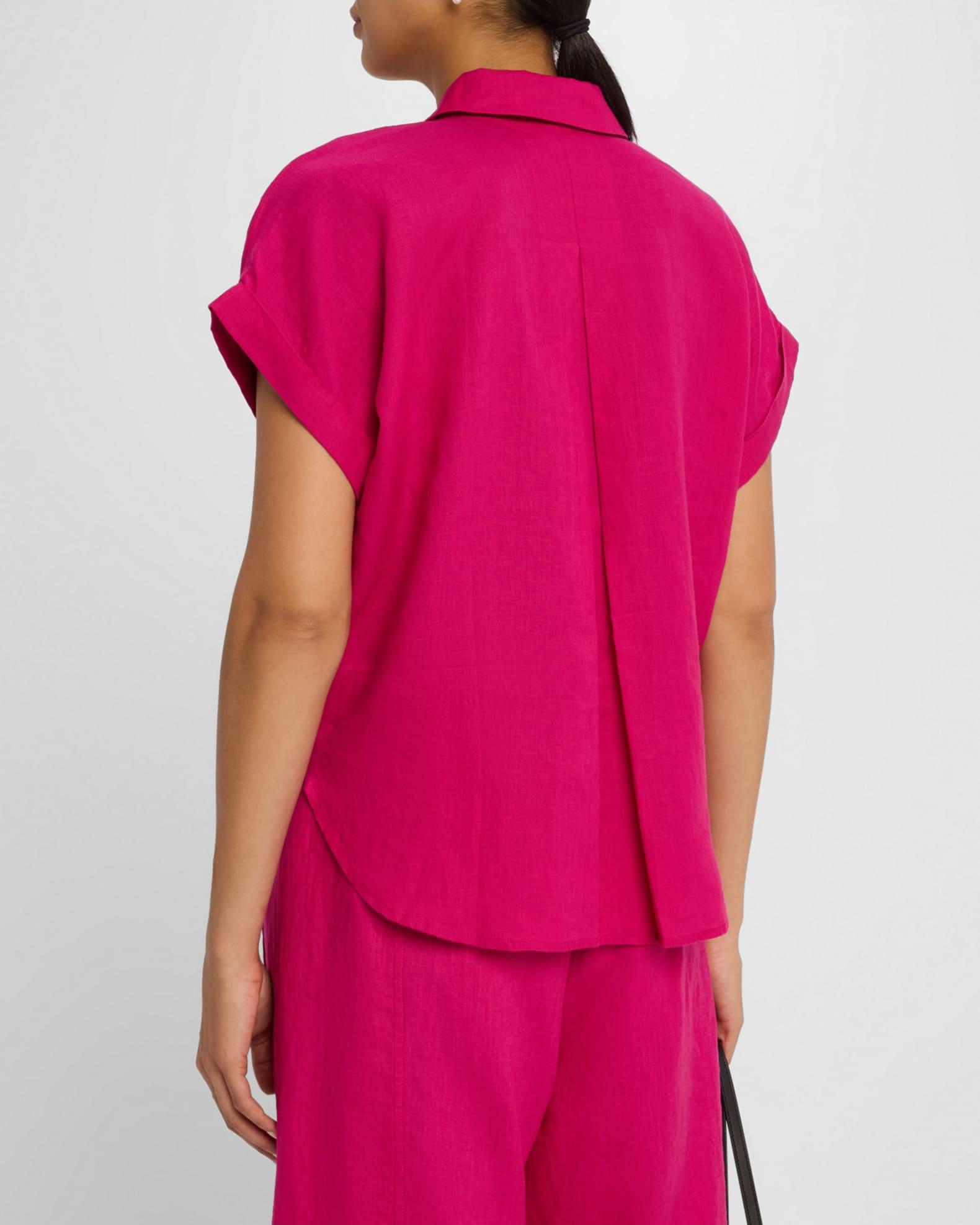 Lightweight Organic Linen Shirt Product Image