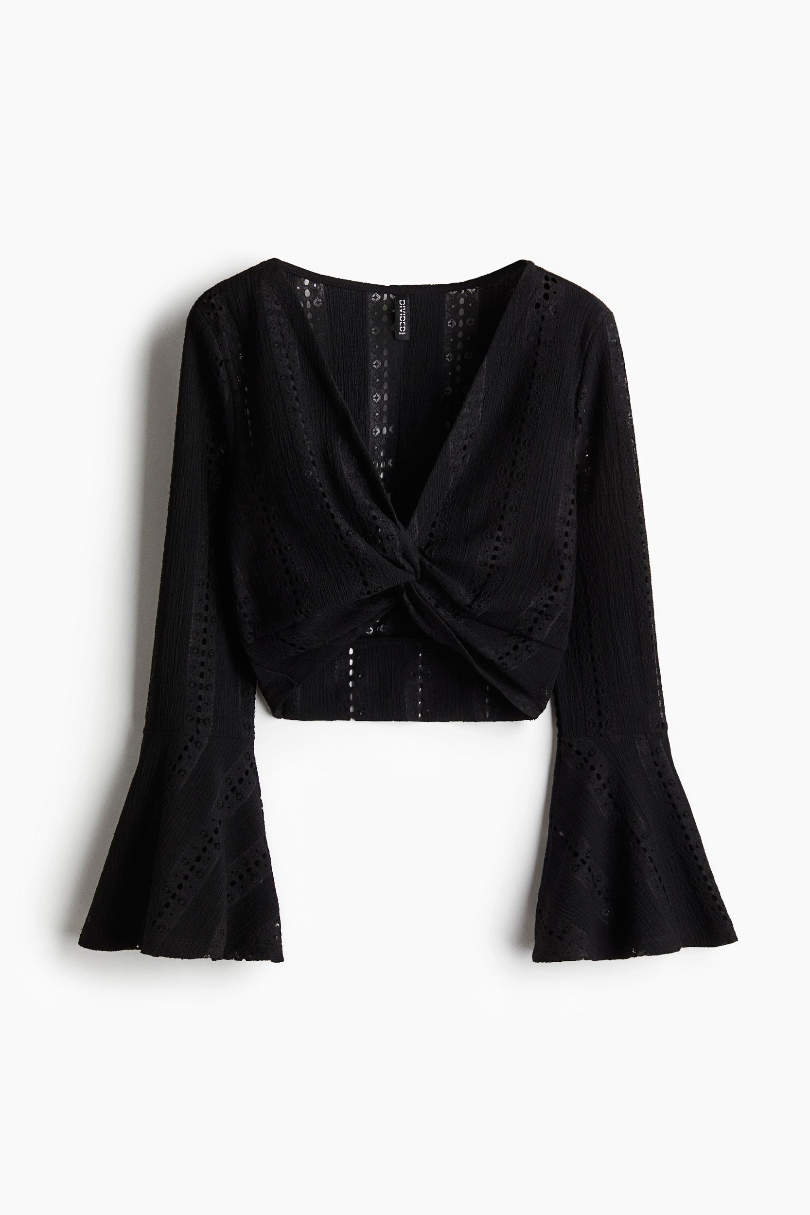 Twist-Detail Crop Top Product Image