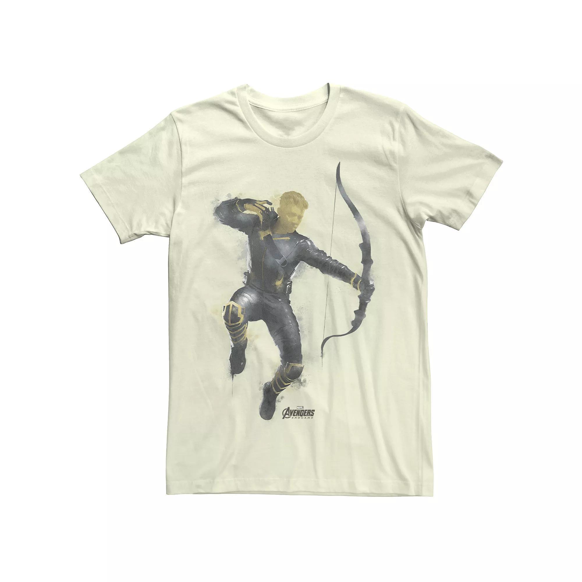 Men's Marvel Avengers Endgame Haweye Spray Paint Tee,  Product Image