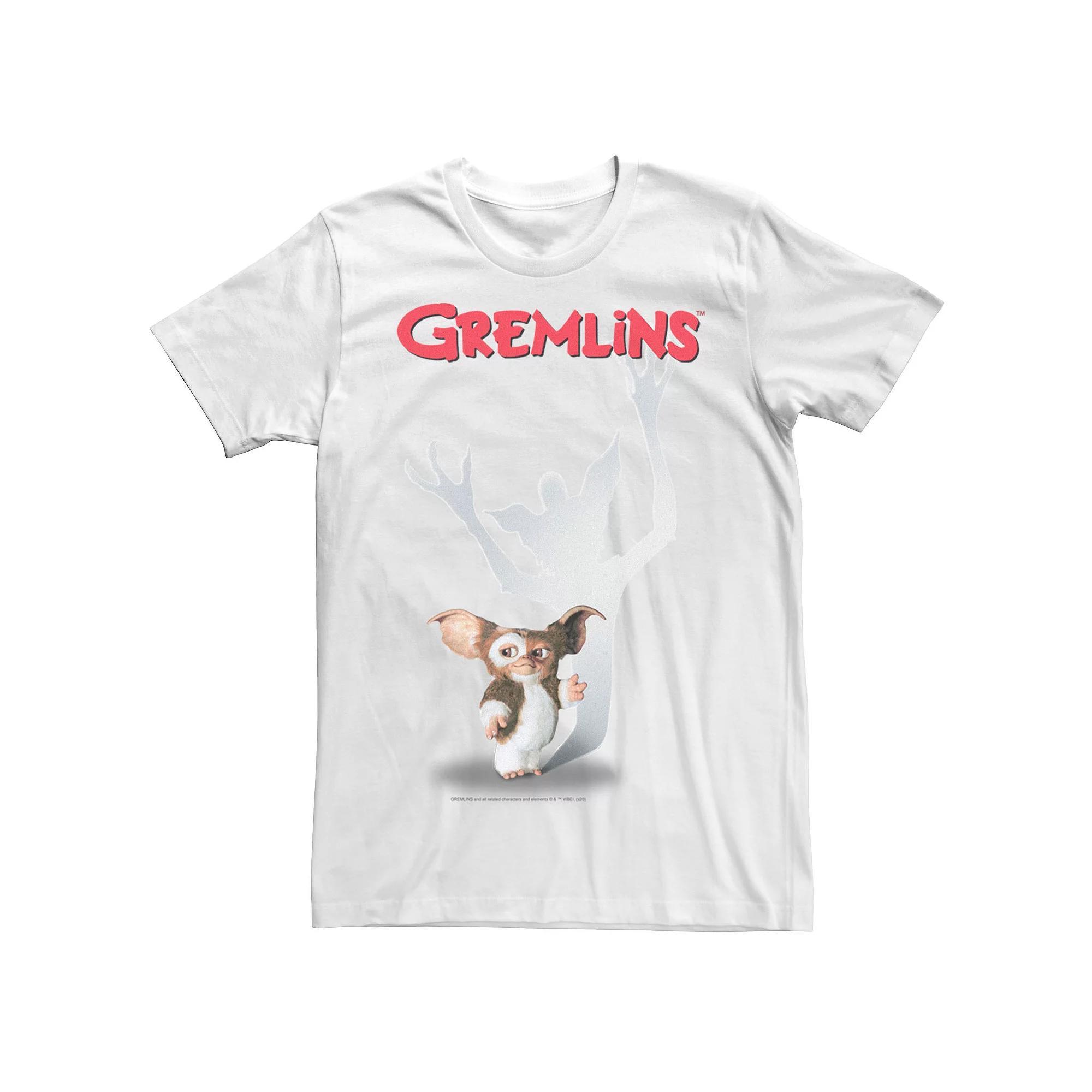 Men's Gremlins Shadow Movie Poster Tee, Size: Small, White Product Image