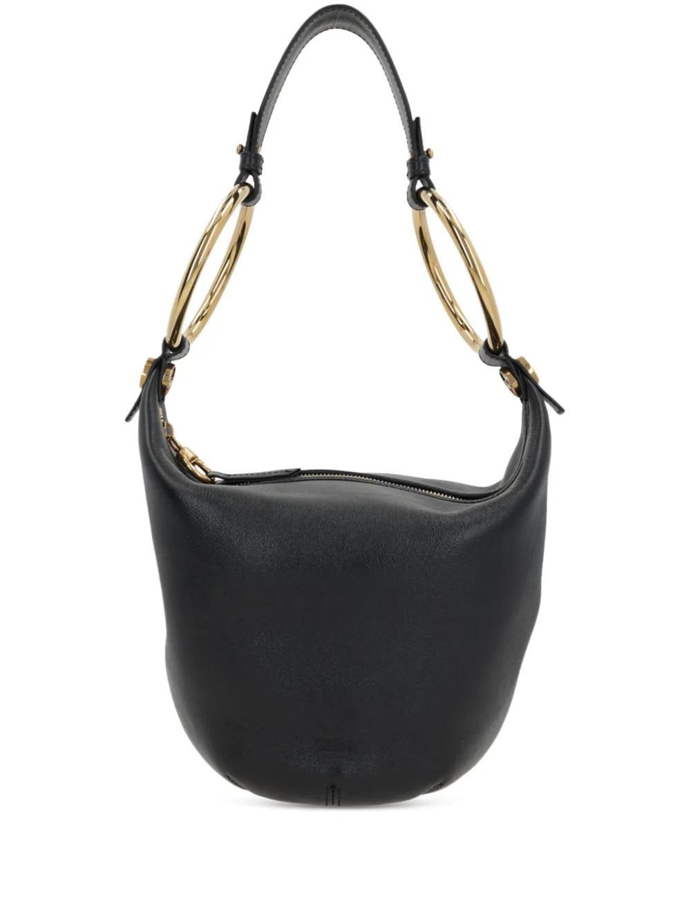 CHLOÉ Leather Tote Bag In Black Product Image