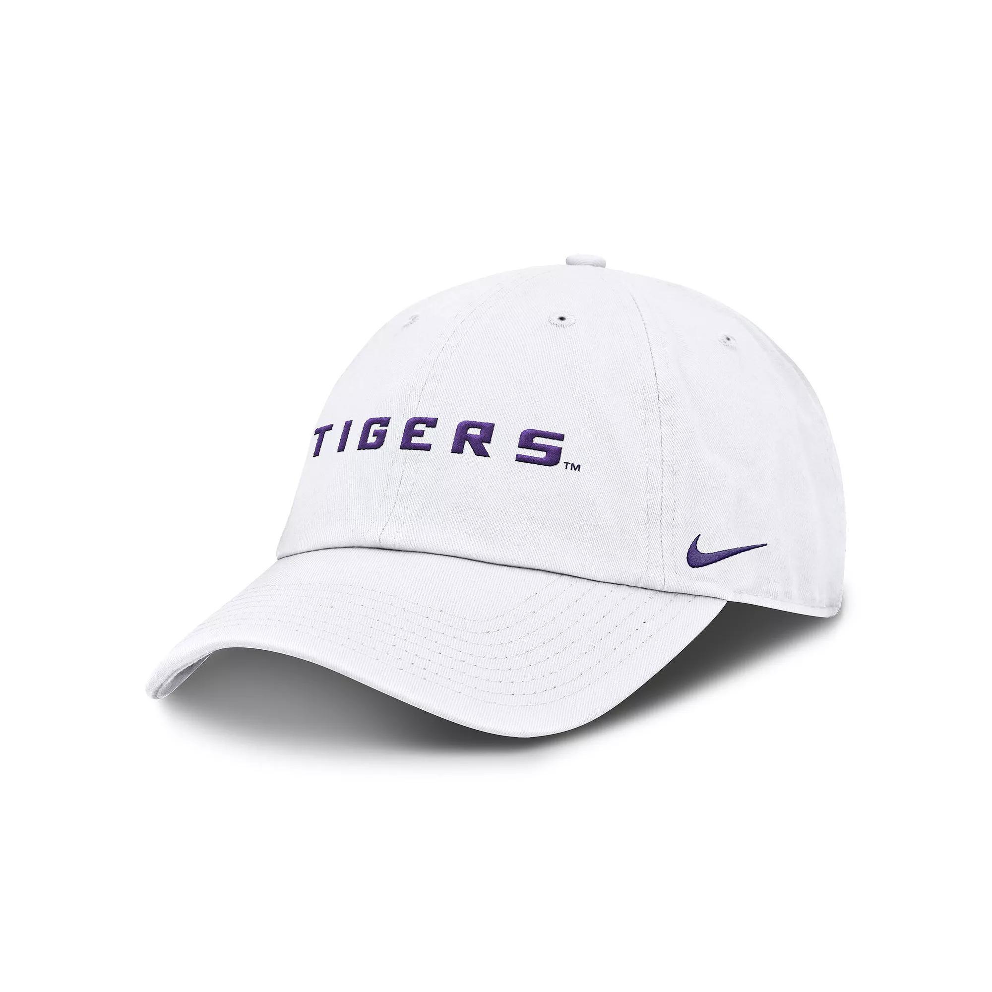 Penn State Nittany Lions Core Club Mascot Wordmark Nike Mens College Adjustable Hat | NC0110APSN-V72 Product Image