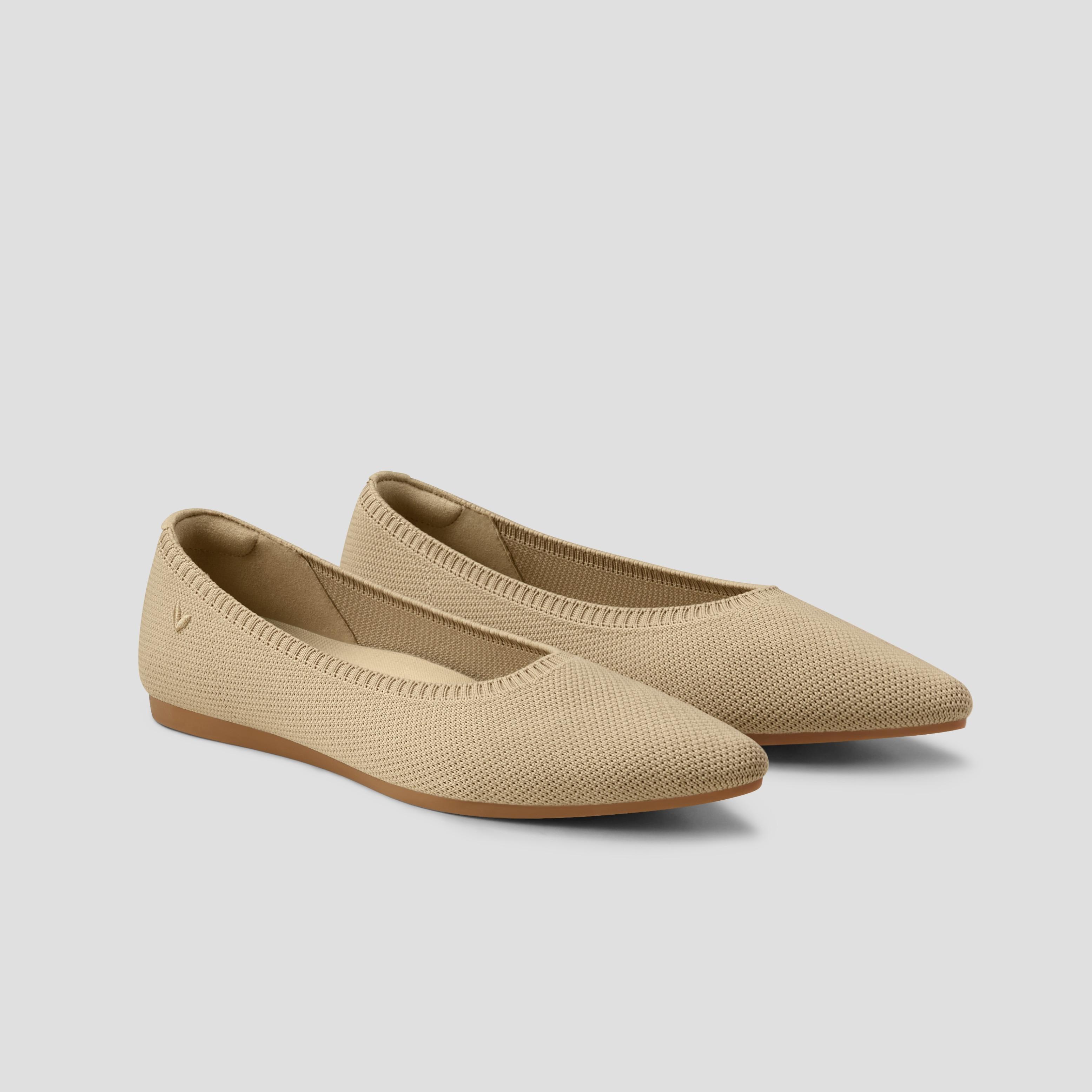 Pointed-Toe Ballet Flats (Aria 5°) Product Image