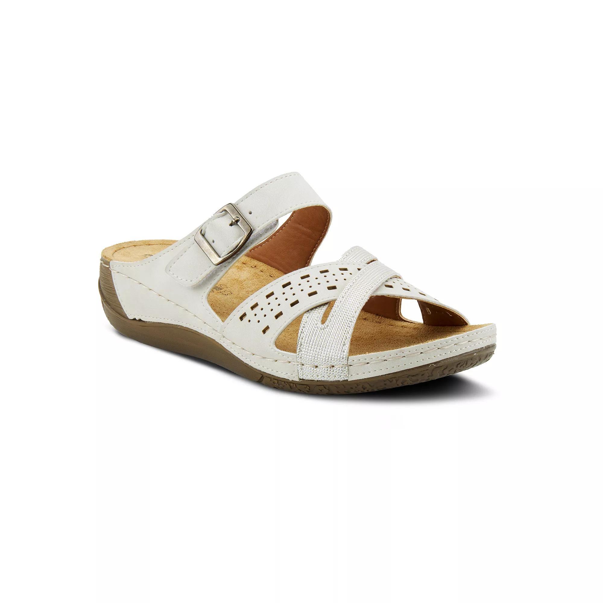 Flexus by Spring Step Denia Women's Slide Sandals, Size: 40, Brown Product Image