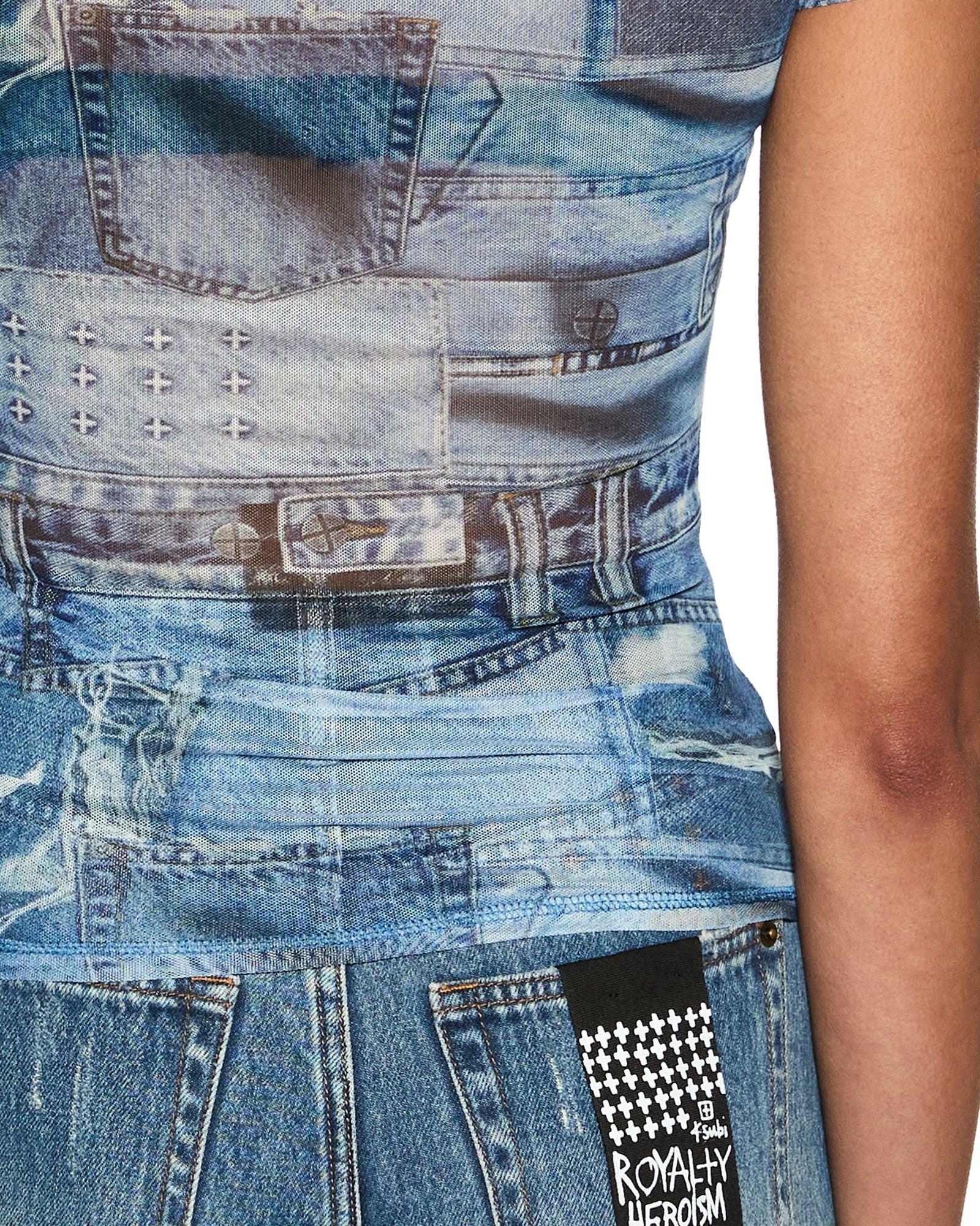 STUDIO MESH SS TEE Female Product Image