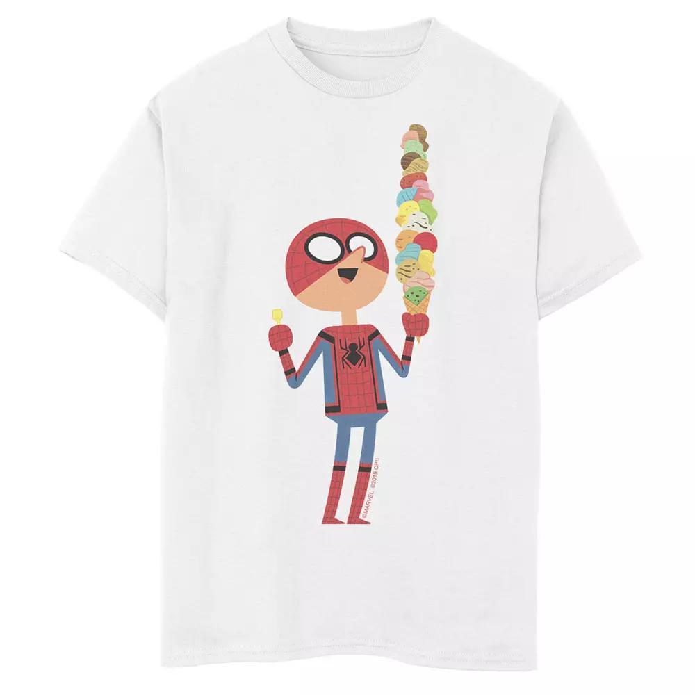 Boys 6-20 Marvel Spider-Man Far From Home Happy Ice Cream Cone Graphic Tee, Boy's,  Product Image