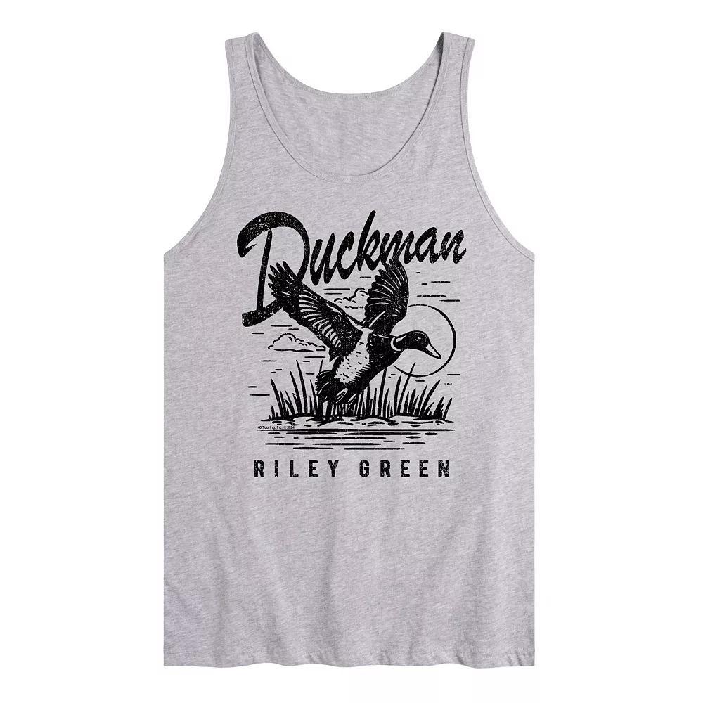 Men's Riley Green Duckman Graphic Tank Top,  Product Image