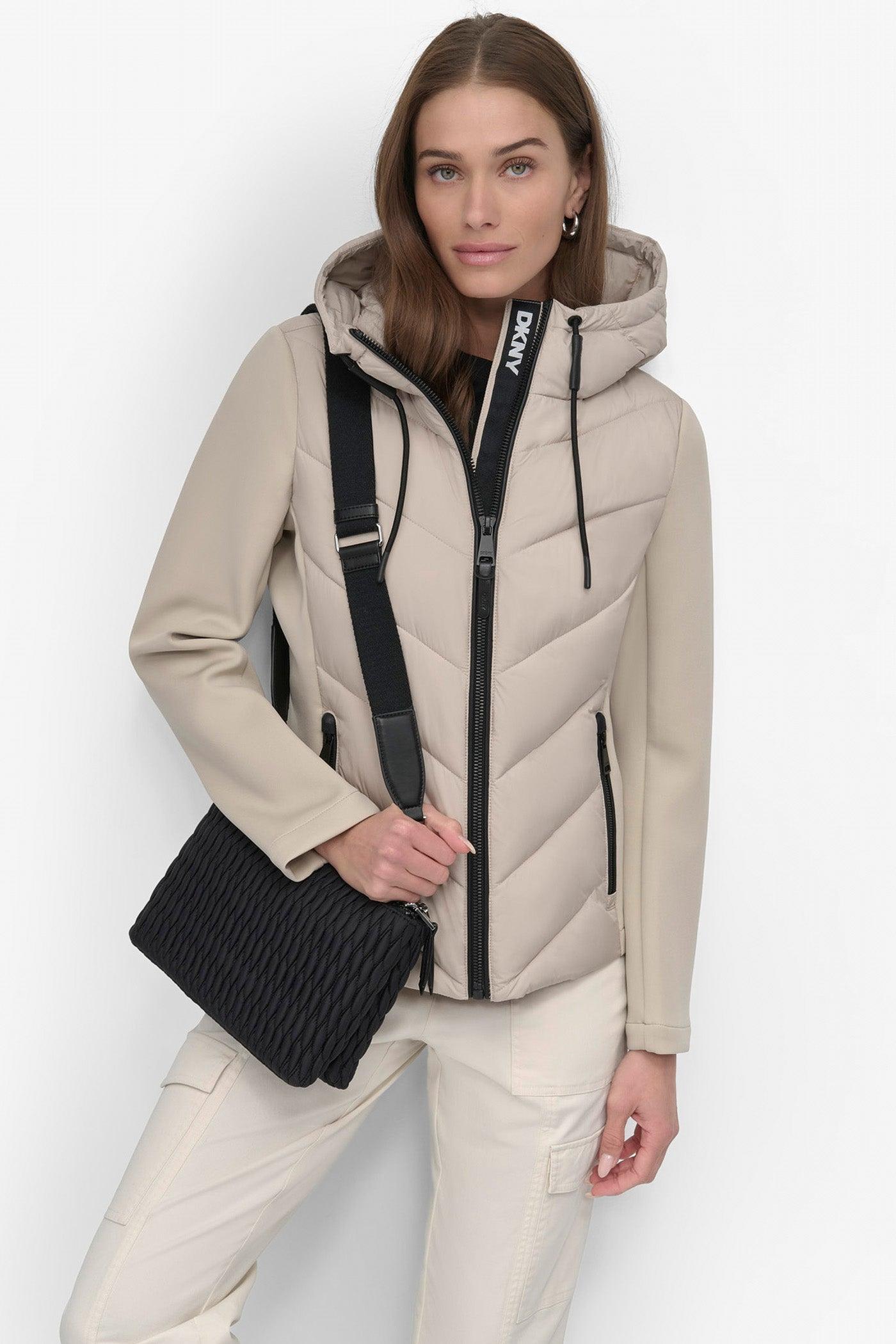 MIXED MEDIA LIGHT WEIGHT PUFFER Product Image