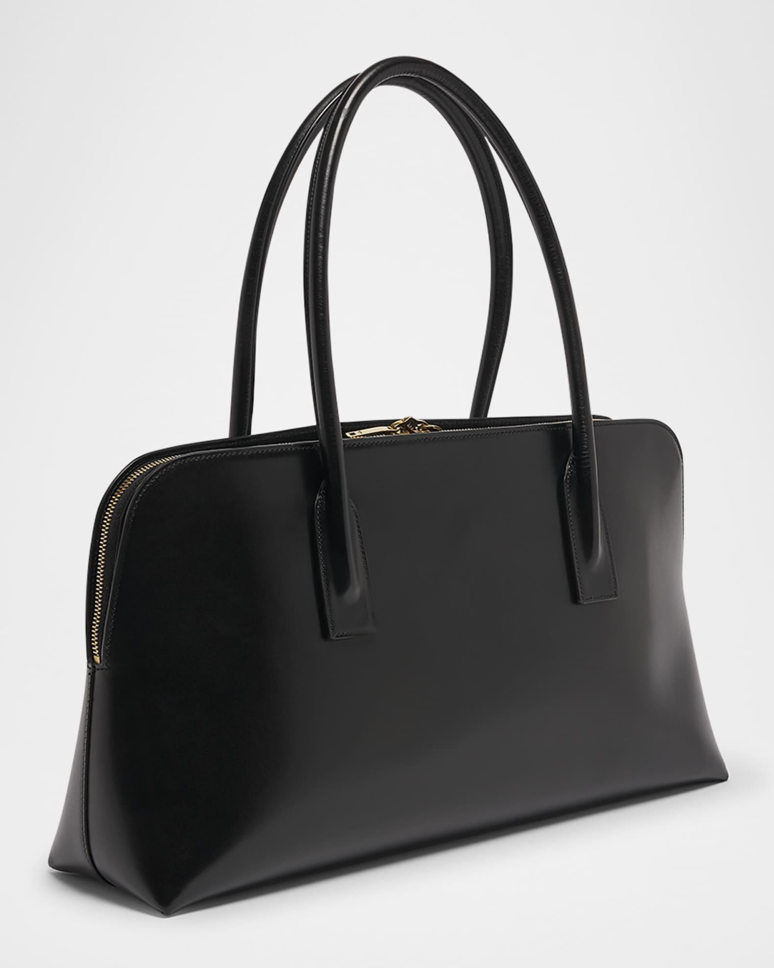 Sac de Jour Large Bowling Top-Handle Bag in Leather Product Image