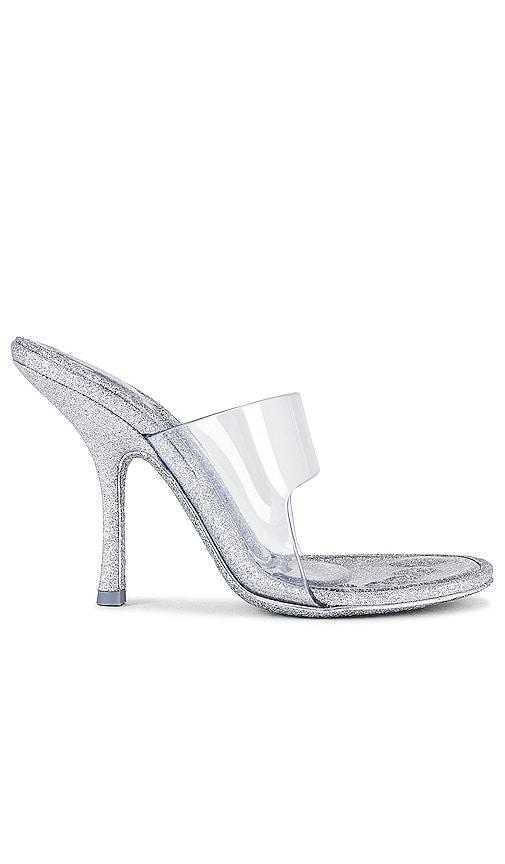 Womens Nudie 105MM Glitter Mules Product Image