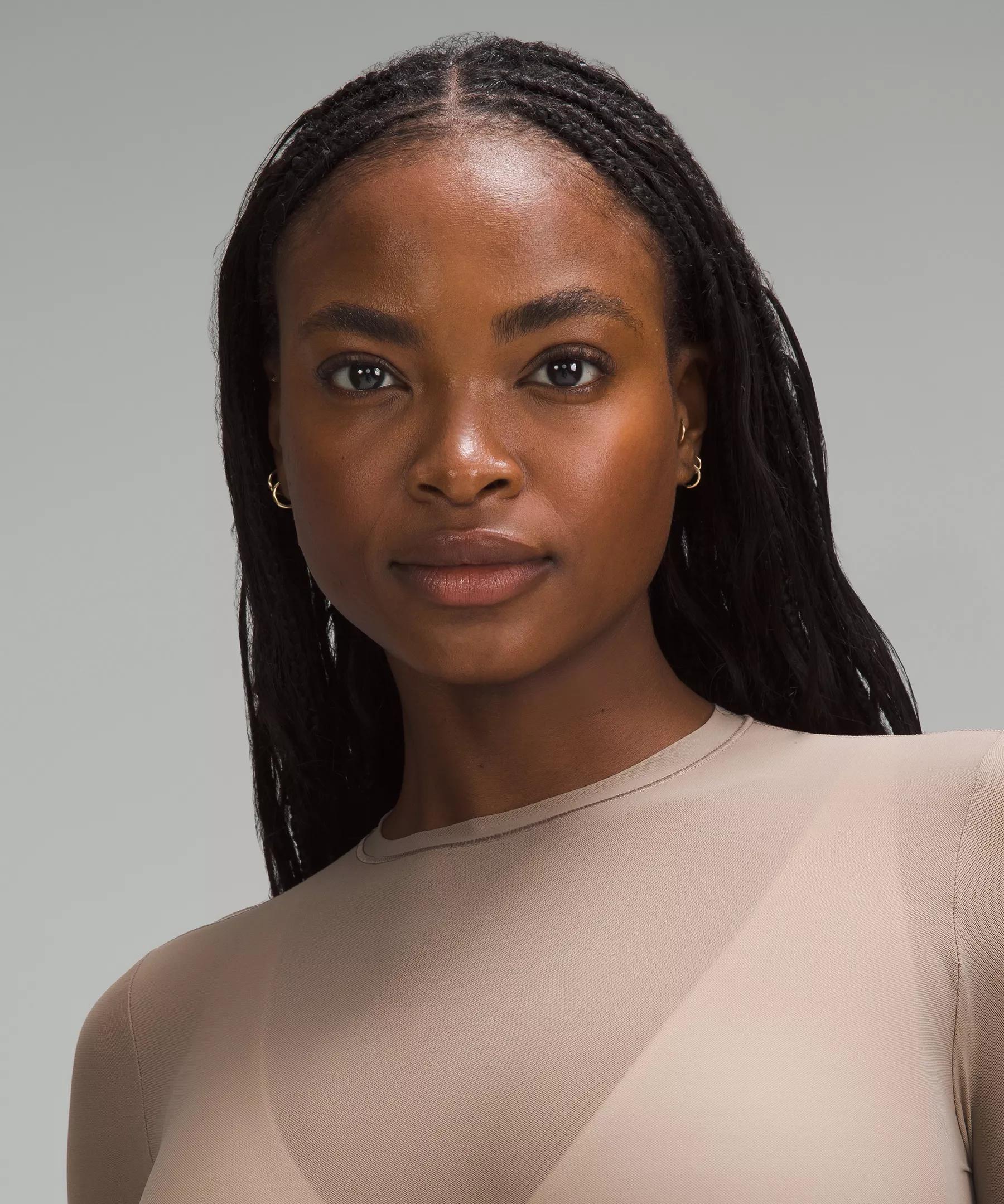 Wundermost Nulu Mesh Long-Sleeve Crewneck Bodysuit Product Image