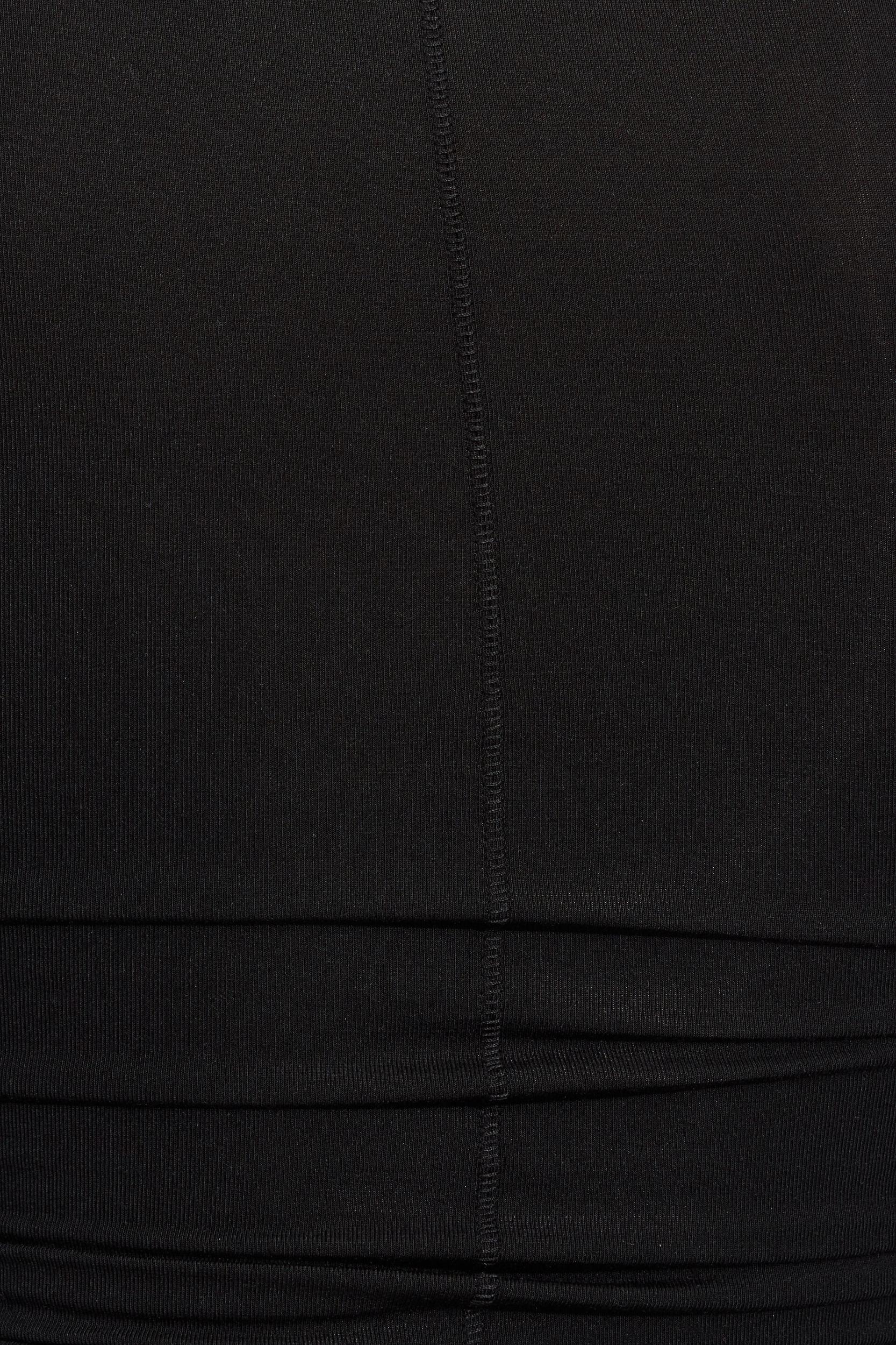 Crew Neck Open Back Short Sleeve Top Product Image