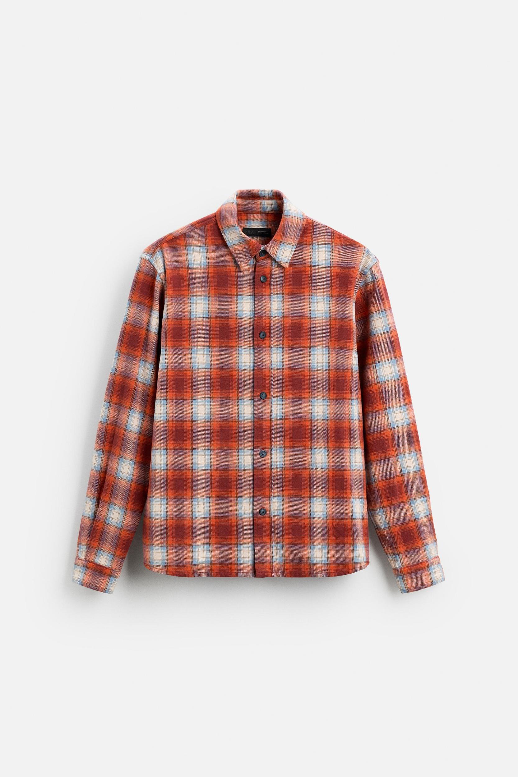 PLAID FLANNEL SHIRT Product Image
