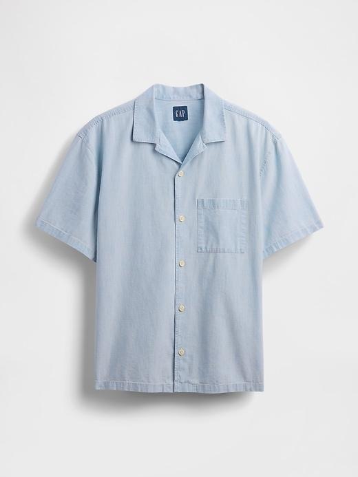 Relaxed Denim Shirt Product Image