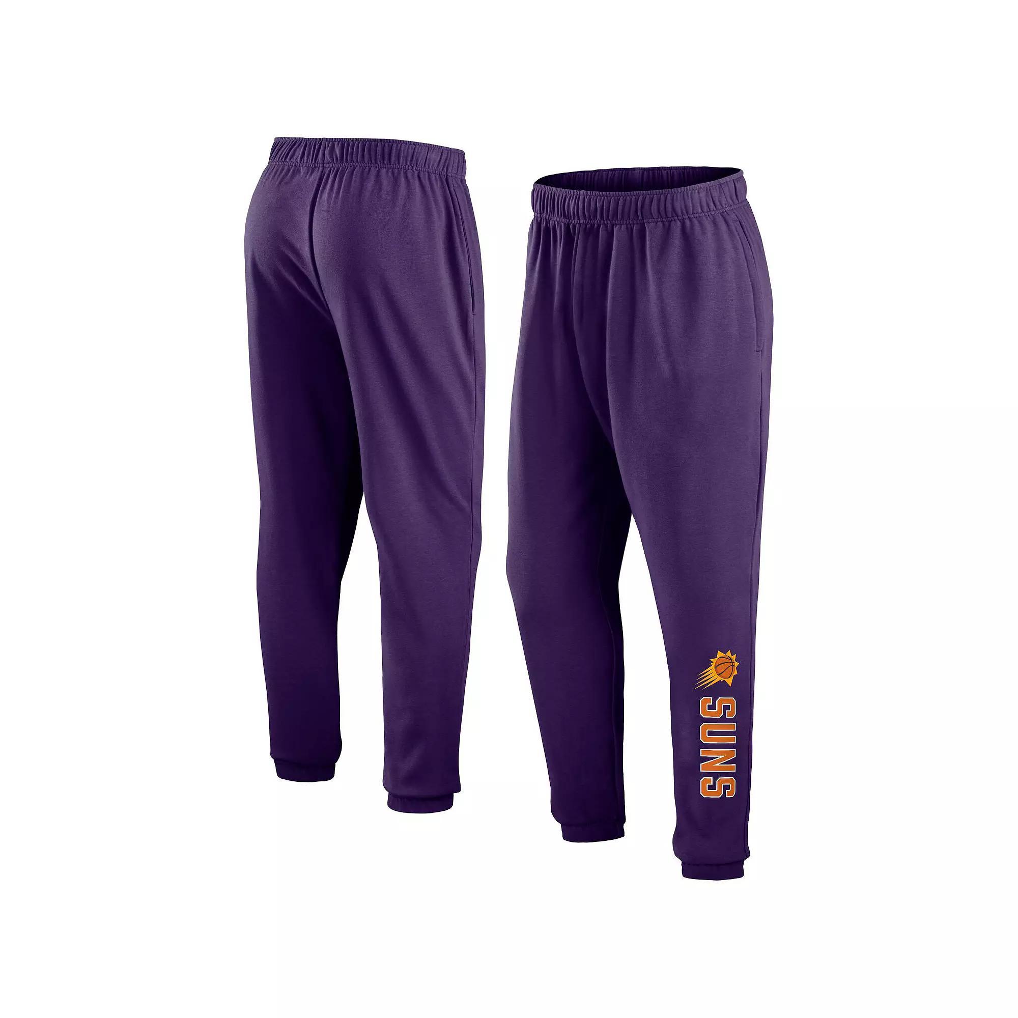 Men's Fanatics Branded Red Wisconsin Badgers Chop Block Fleece Sweatpants,  Product Image