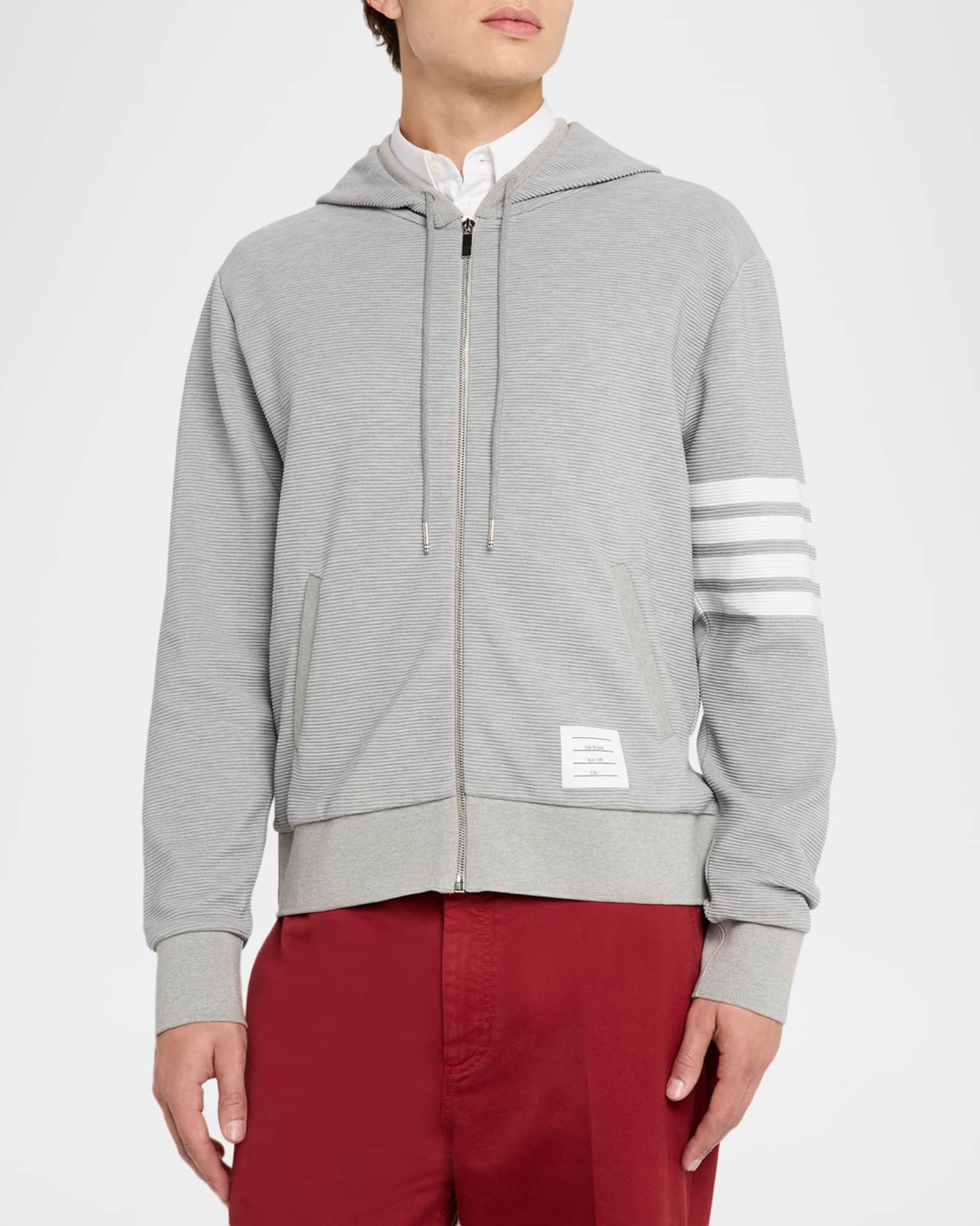 Men's 4 Bar Ottoman Zip Hoodie  Product Image