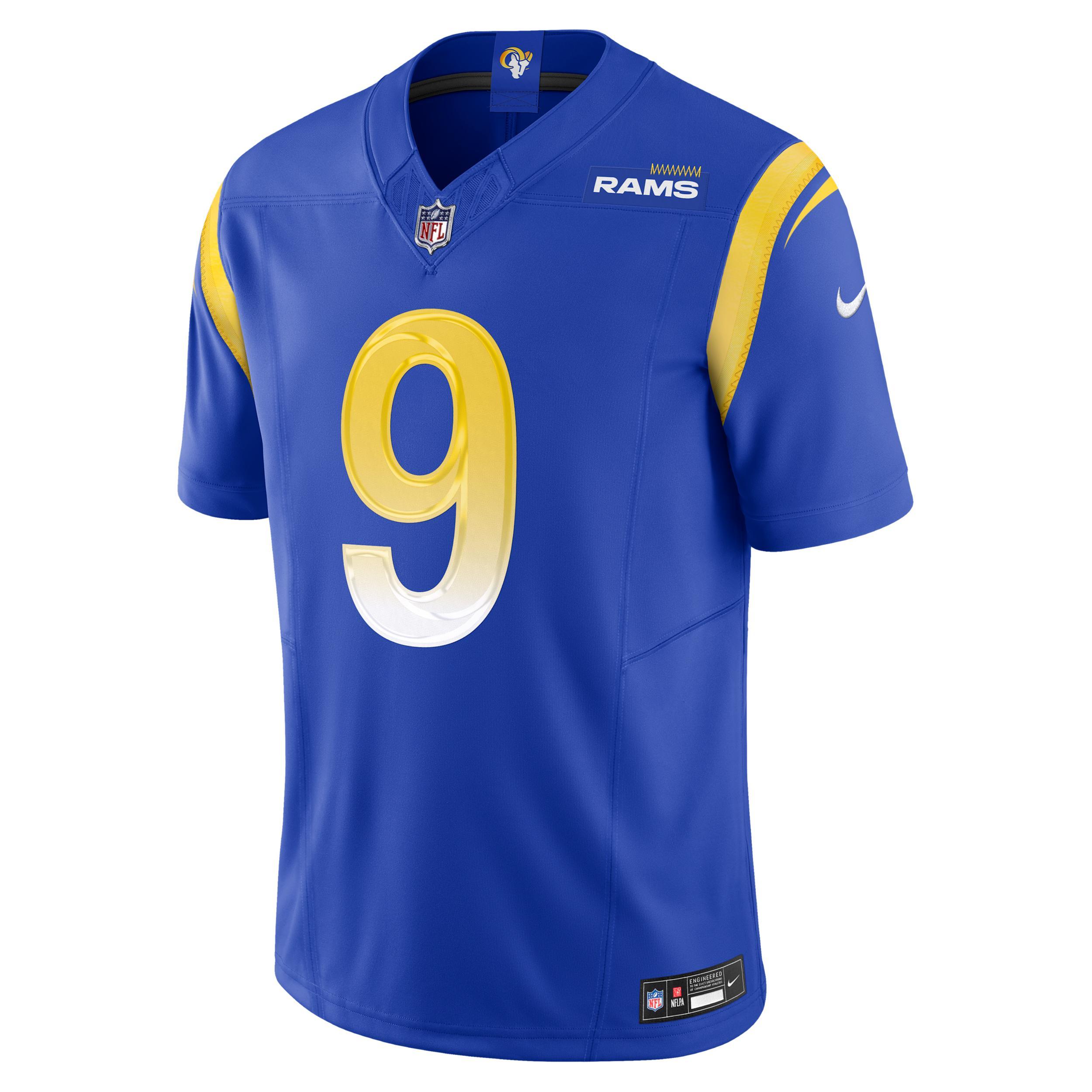 Matthew Stafford Los Angeles Rams Nike Mens Dri-FIT NFL Limited Football Jersey | 31NMLRLH95F-8Y0 Product Image