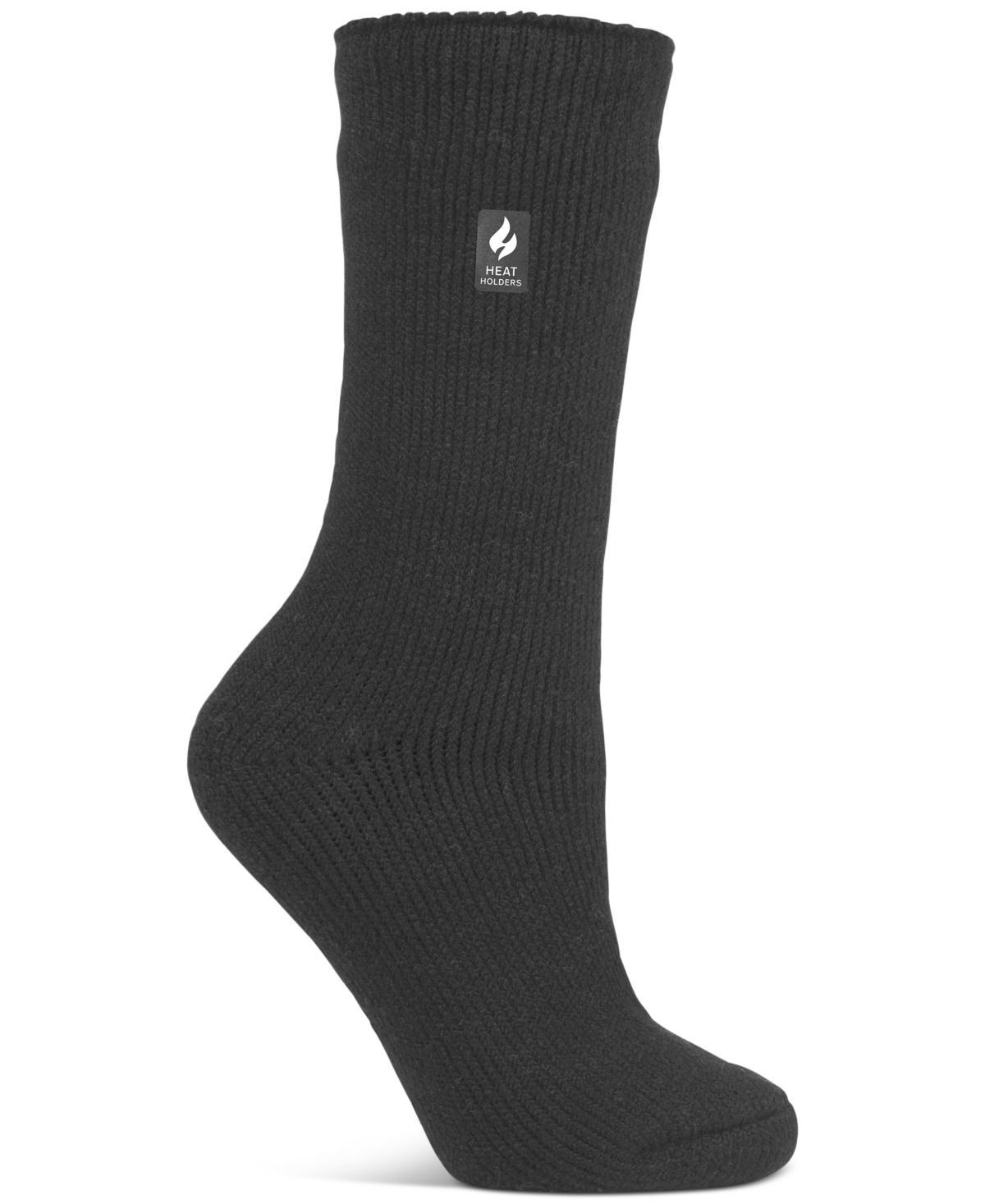 Womens Heat Holders Original 7x Warmer Solid Crew Socks Product Image