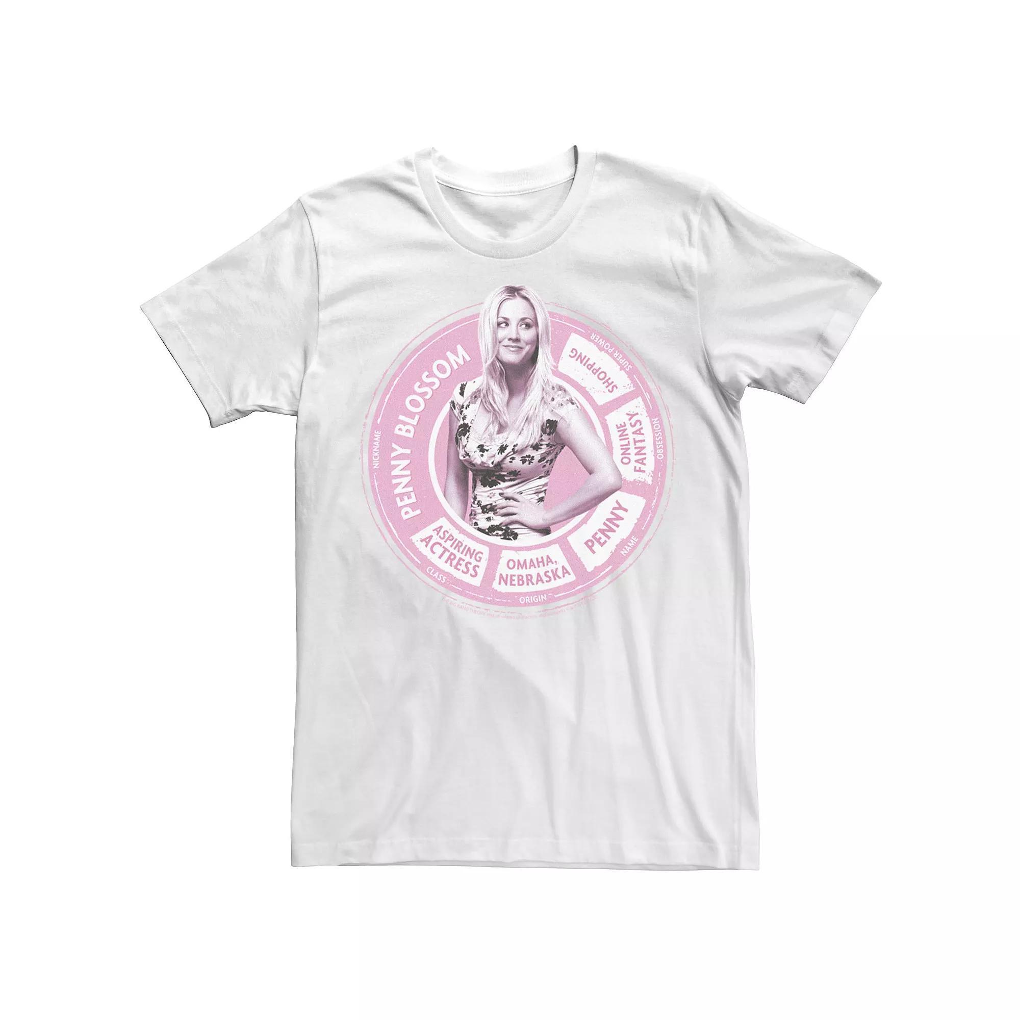 Men's The Big Bang Theory Penny Statistics Tee,  Product Image