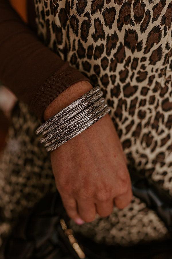 Metropolitan Muse Wrap Bracelet in Silver Product Image
