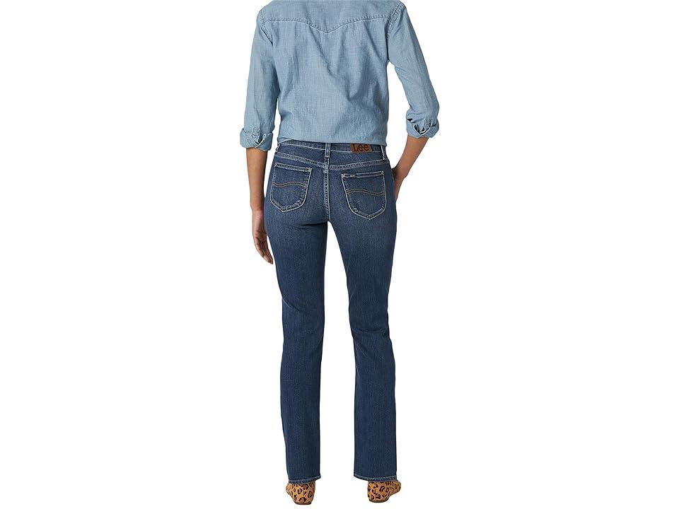 Lee® Womens Legendary Mid Rise Straight Leg Jean Product Image