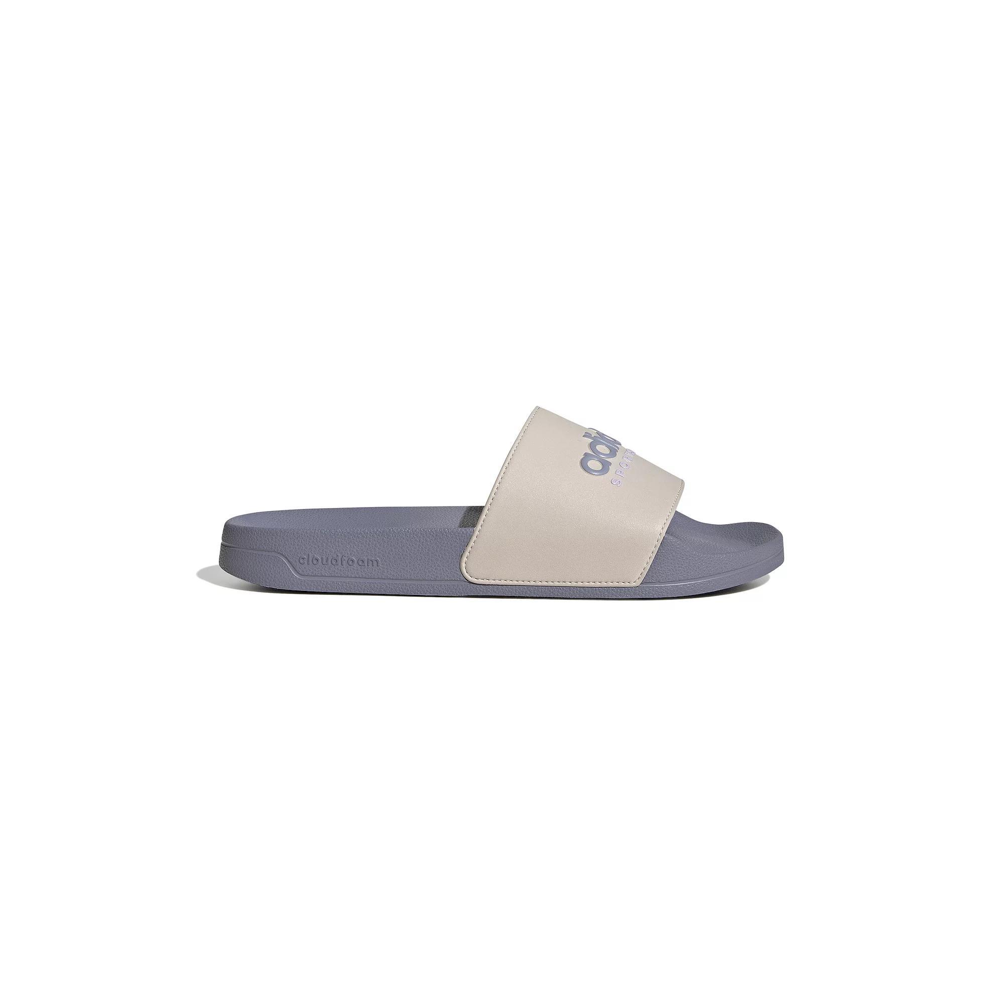adidas adilette Womens Shower and Sportswear Slide Sandals Product Image