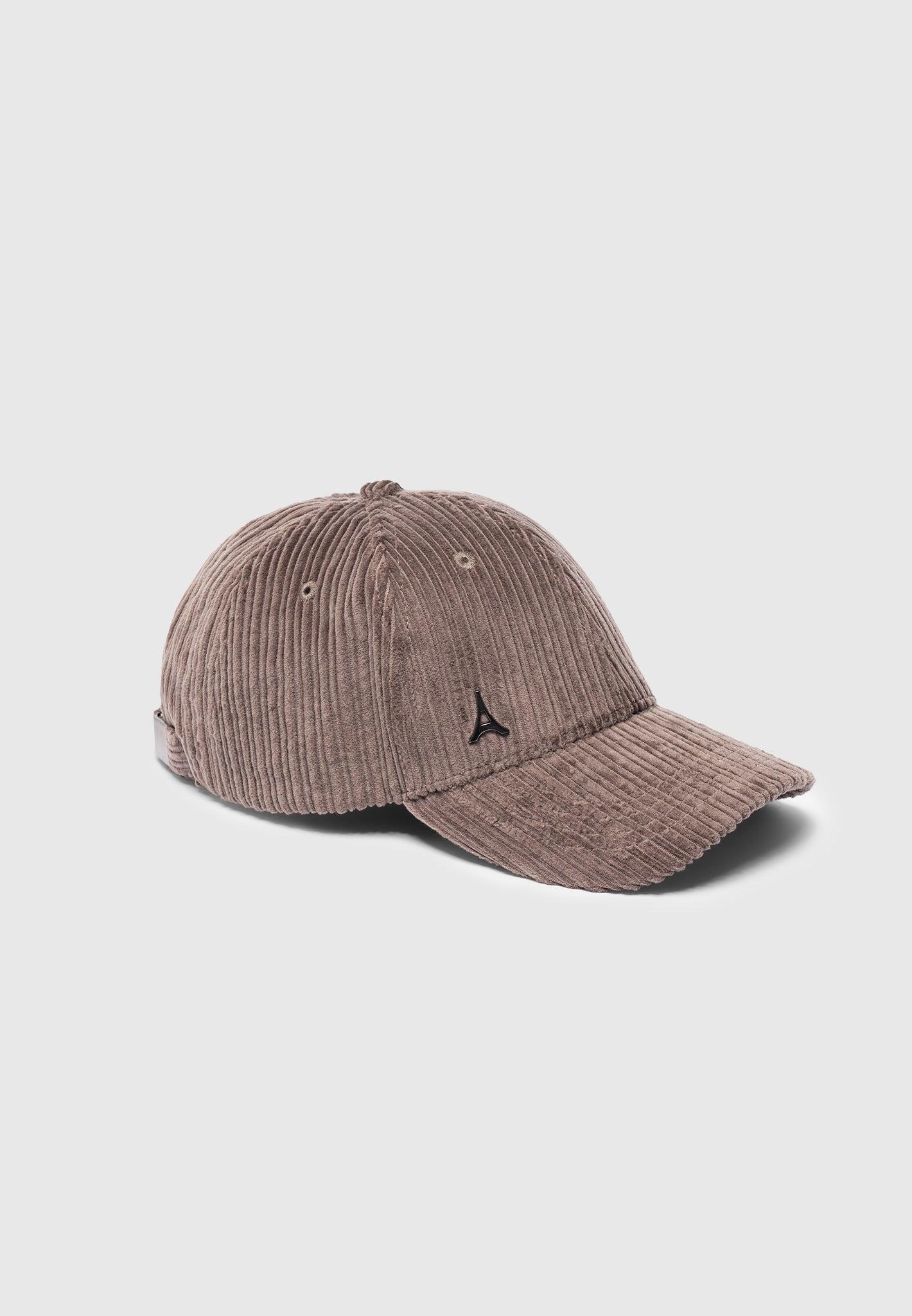 Eiffel Corduroy Cap - Taupe Male Product Image