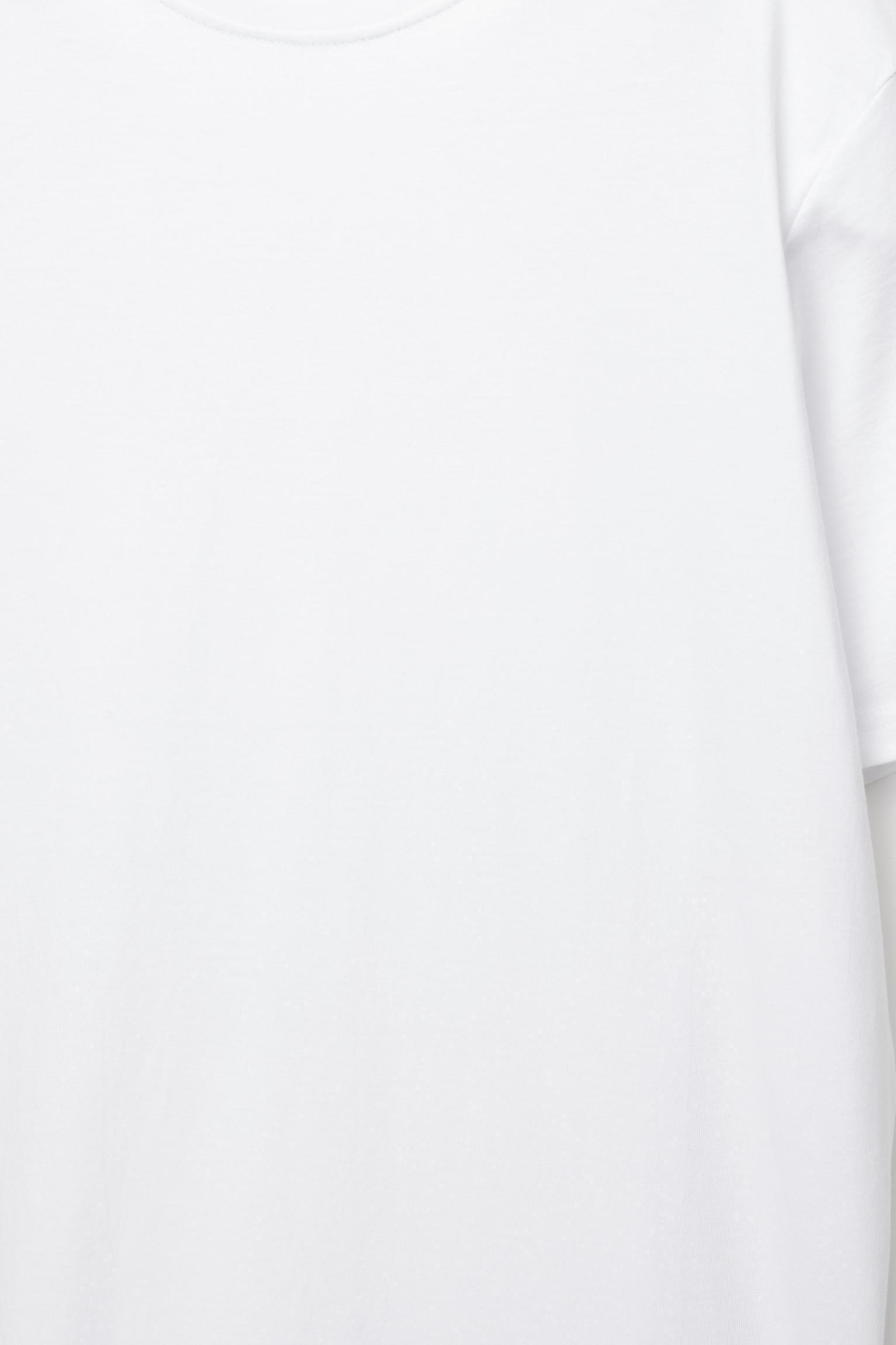 Basic short sleeve cotton T-shirt Product Image