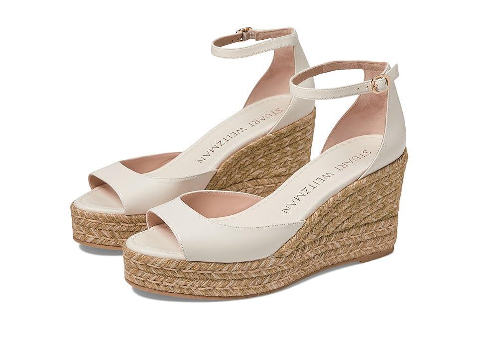 Stuart Weitzman Nudistia Espadrille Wedge (Seashell) Women's Sandals Product Image