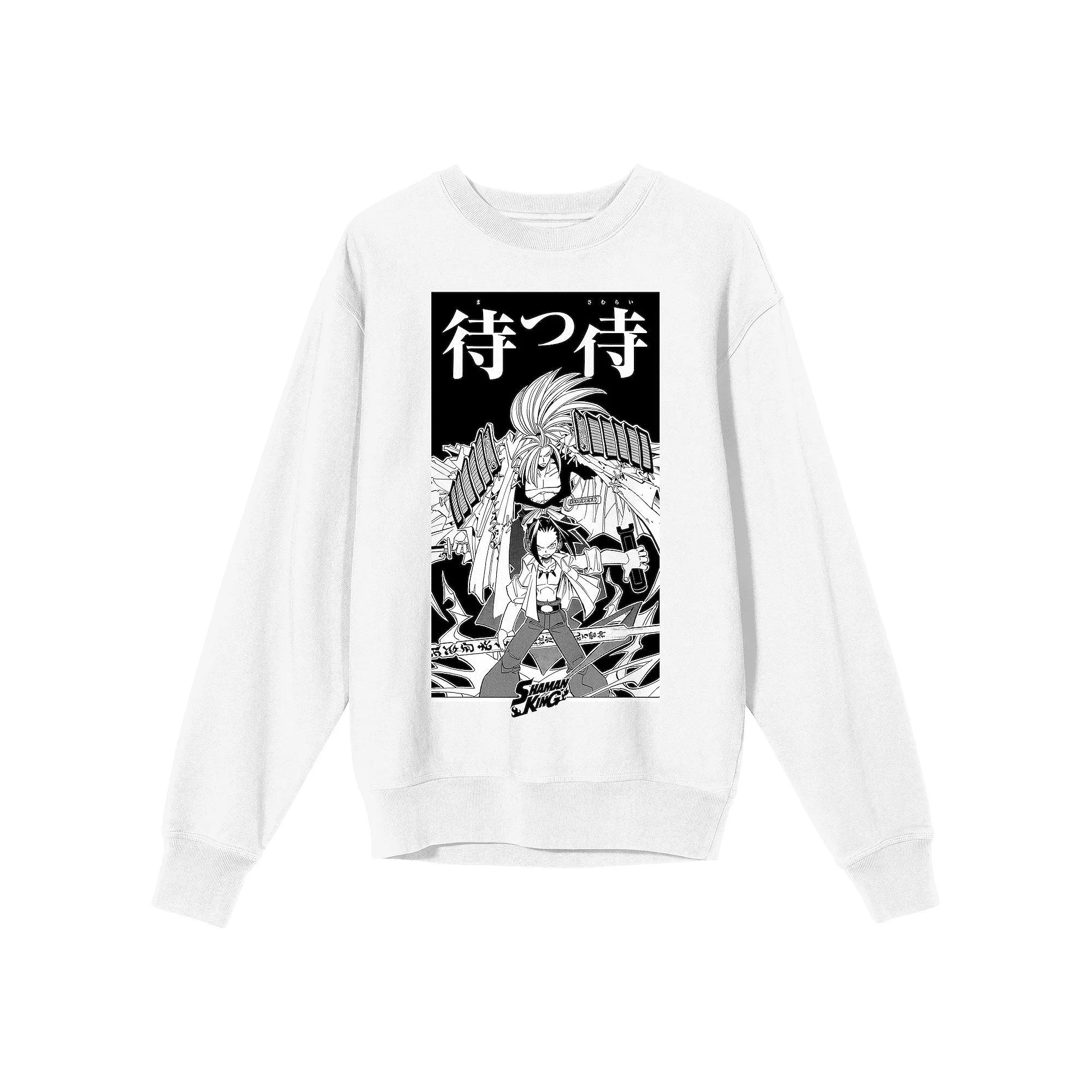 Men's Shaman King Samurai Graphic Sweatshirt,  Product Image