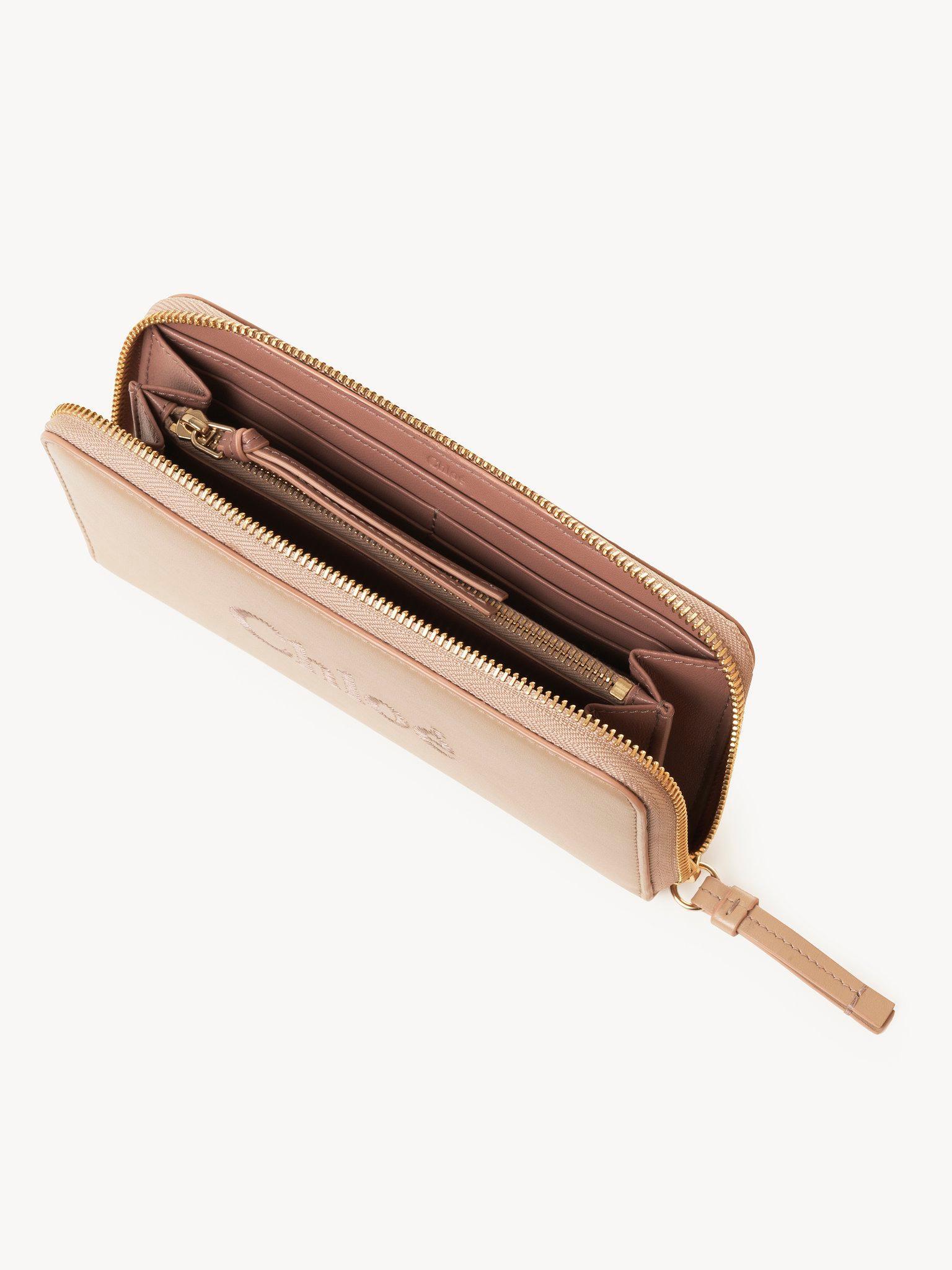 Chloé Sense long wallet in soft leather Product Image