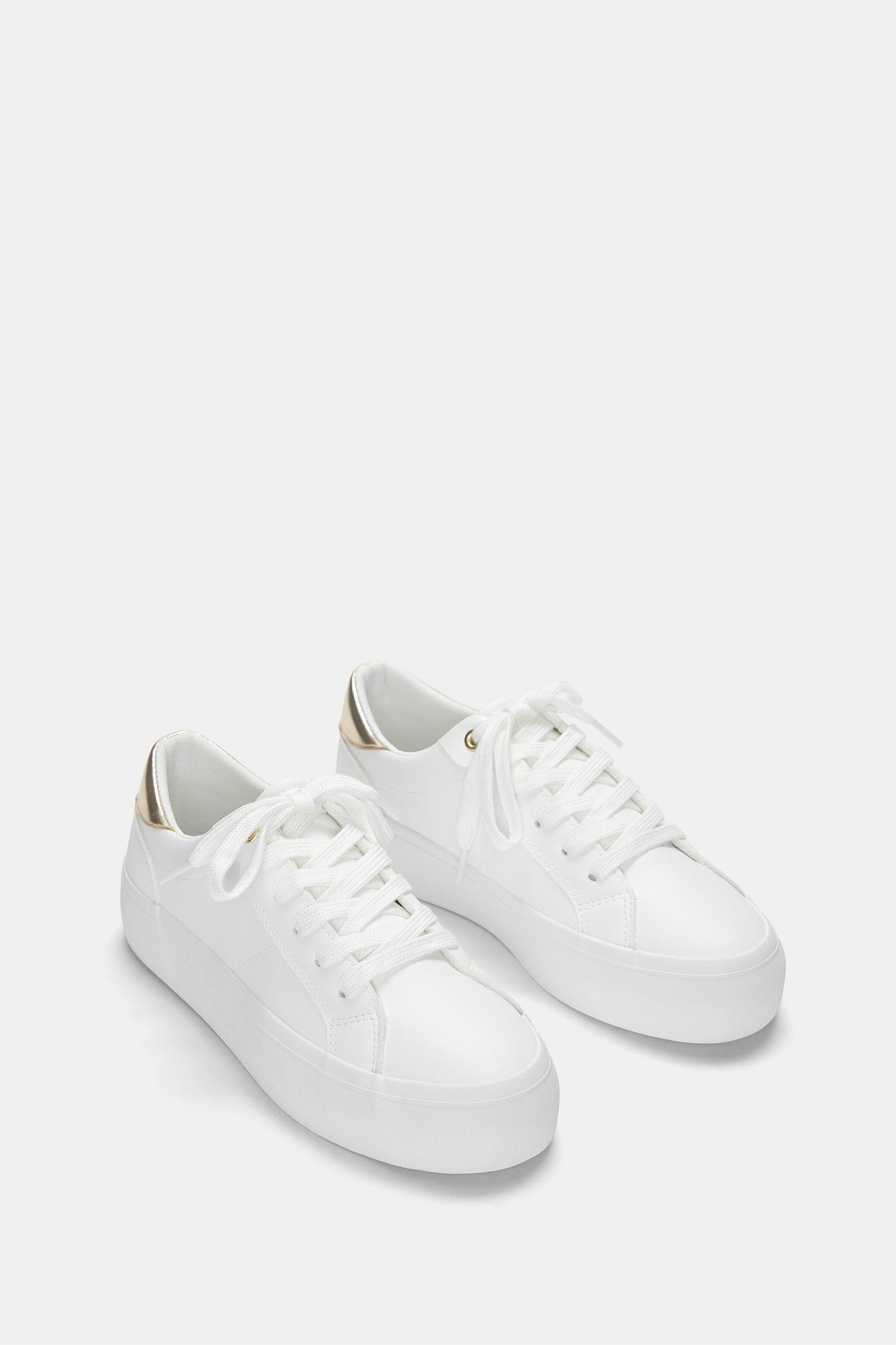Block heel sneakers with detail Product Image