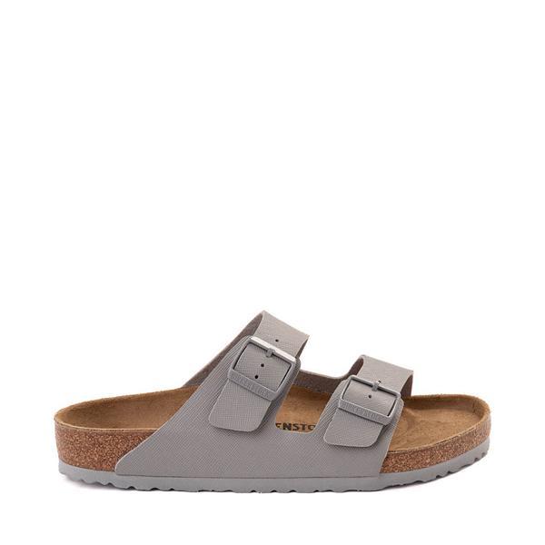 Birkenstock Mens Arizona Birko-Flor Saffiano Adjustable Slide Sandals from Finish Line Product Image