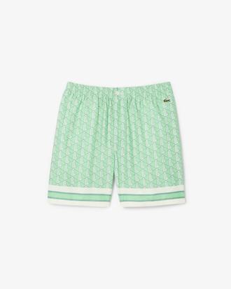 Lightweight Monogram Print Shorts Product Image