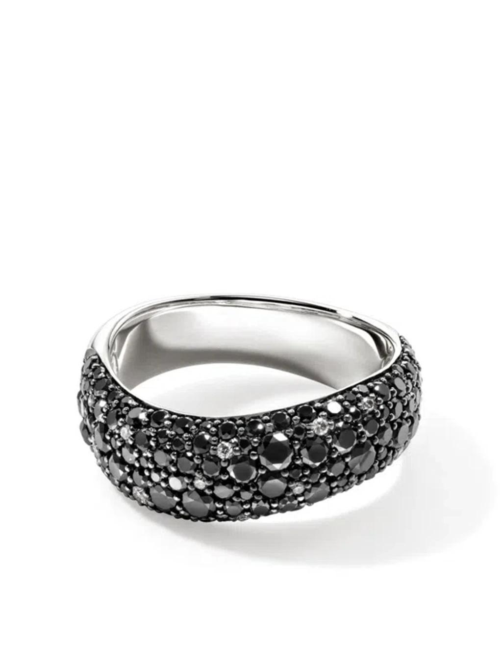 JOHN HARDY Sterling Silver Surf Diamond Ring Product Image