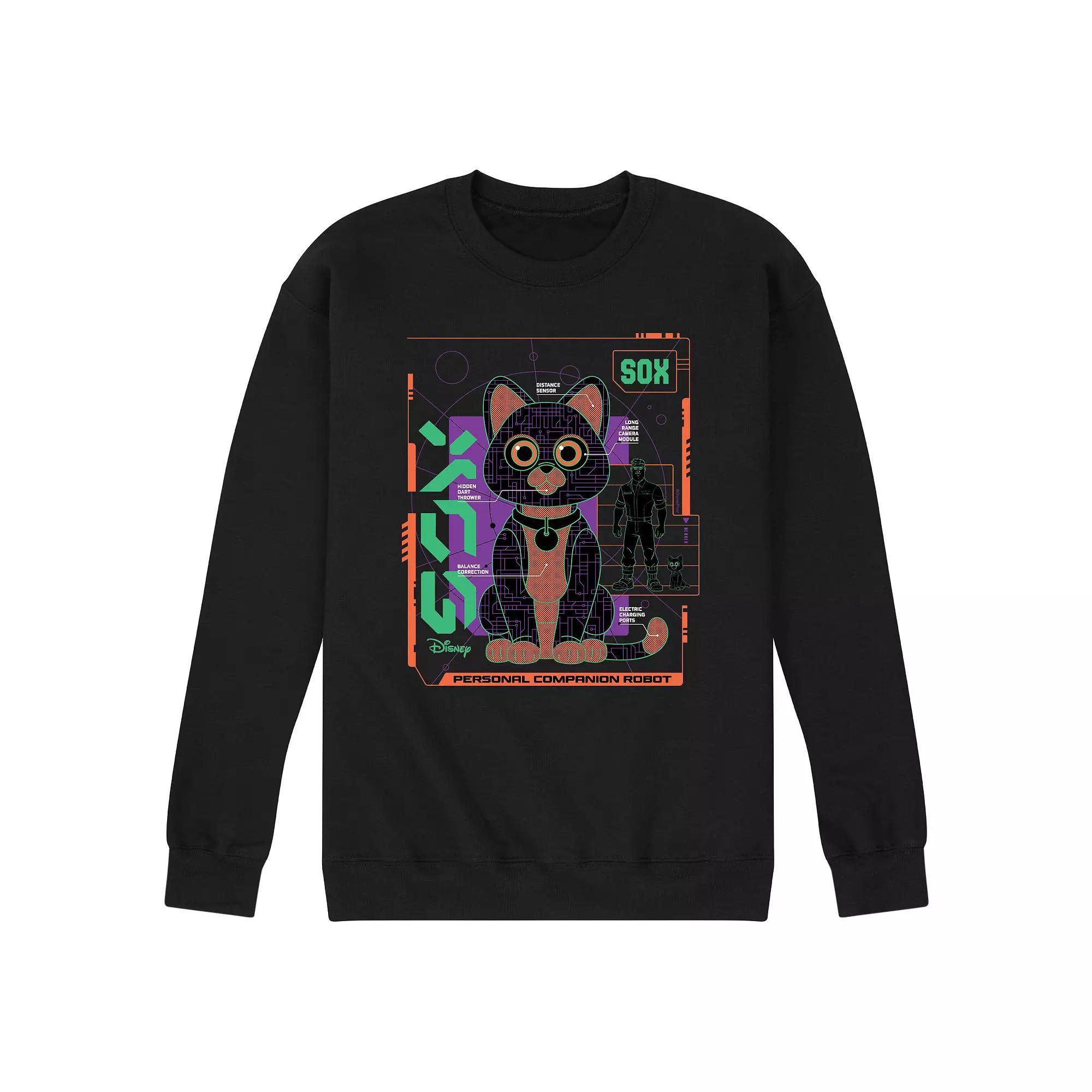 Disney / Pixar's Lightyear Sox Men's Fleece Sweatshirt,  Product Image