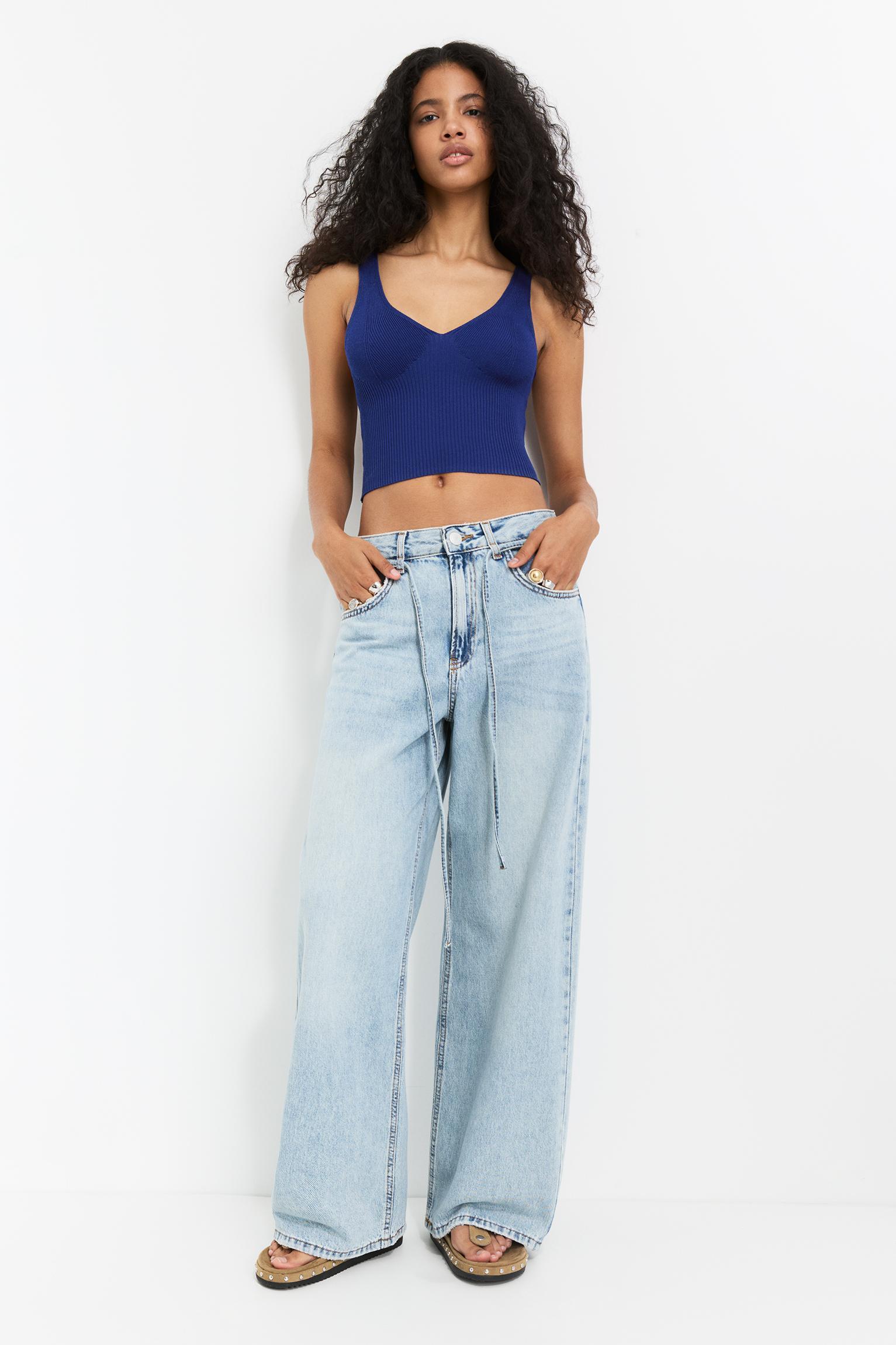 Knit bralette top Product Image